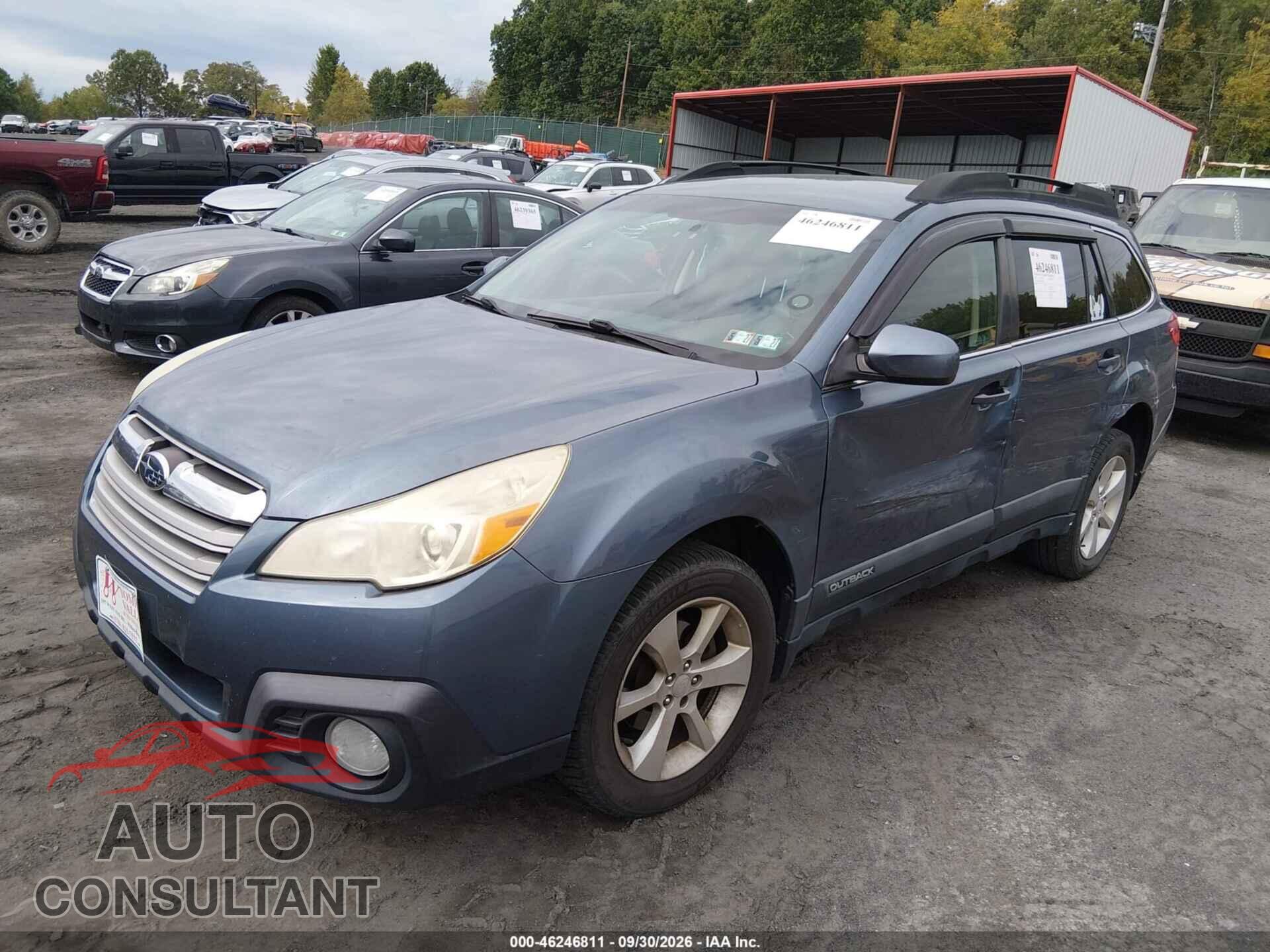 SUBARU OUTBACK 2014 - 4S4BRBCC4E3223630