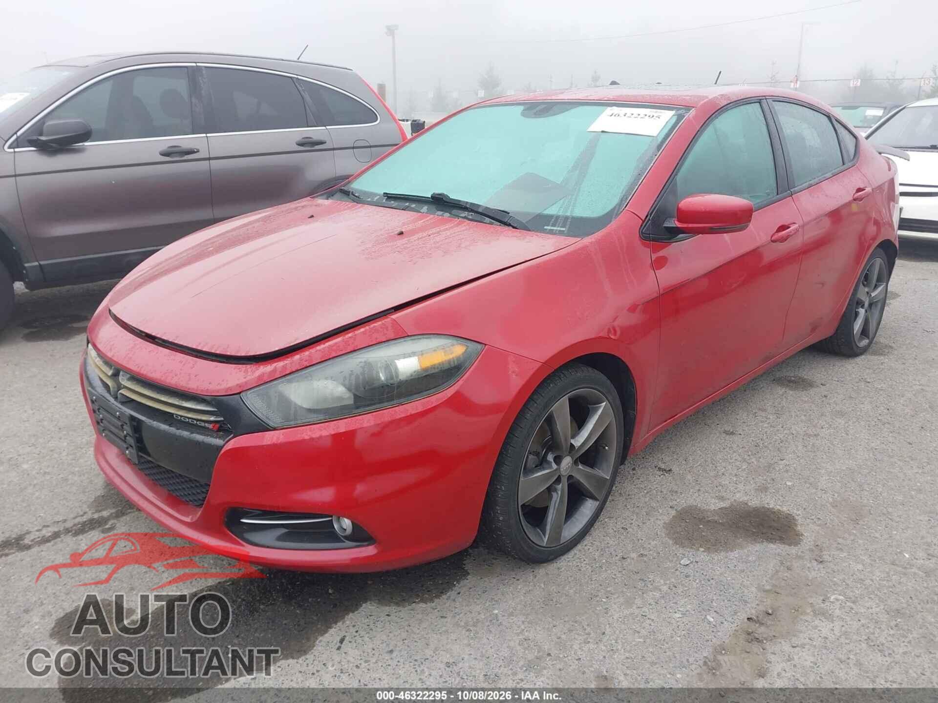 DODGE DART 2015 - 1C3CDFEBXFD302013