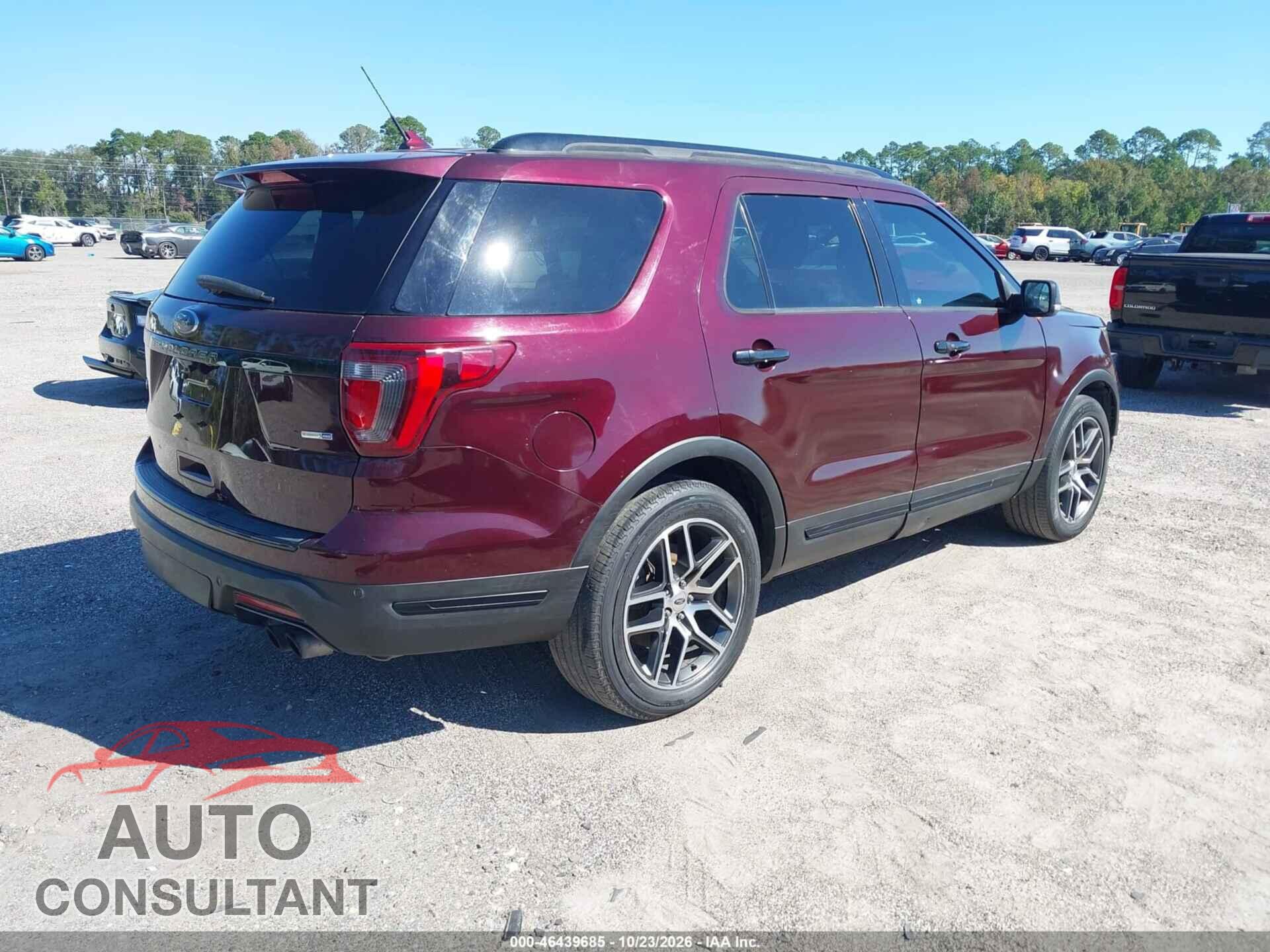 FORD EXPLORER 2018 - 1FM5K8GT2JGB55202