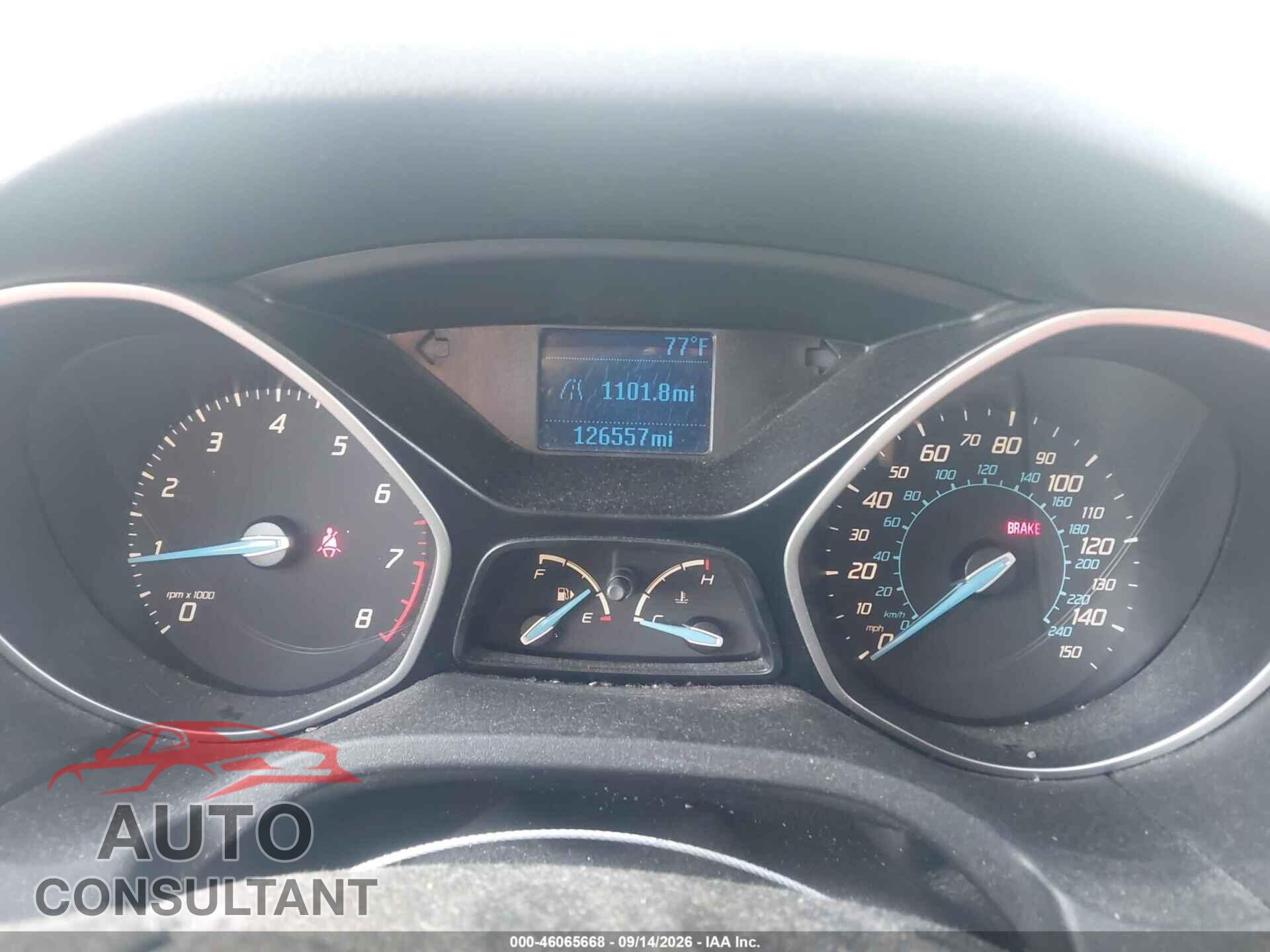 FORD FOCUS 2012 - 1FAHP3E2XCL342008