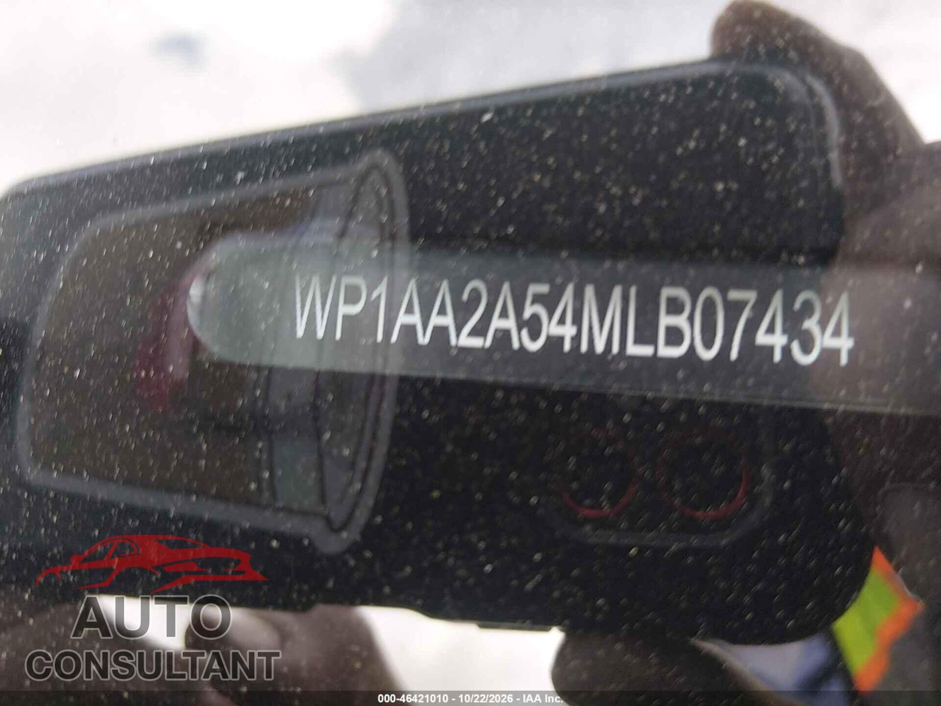 PORSCHE MACAN 2021 - WP1AA2A54MLB07434