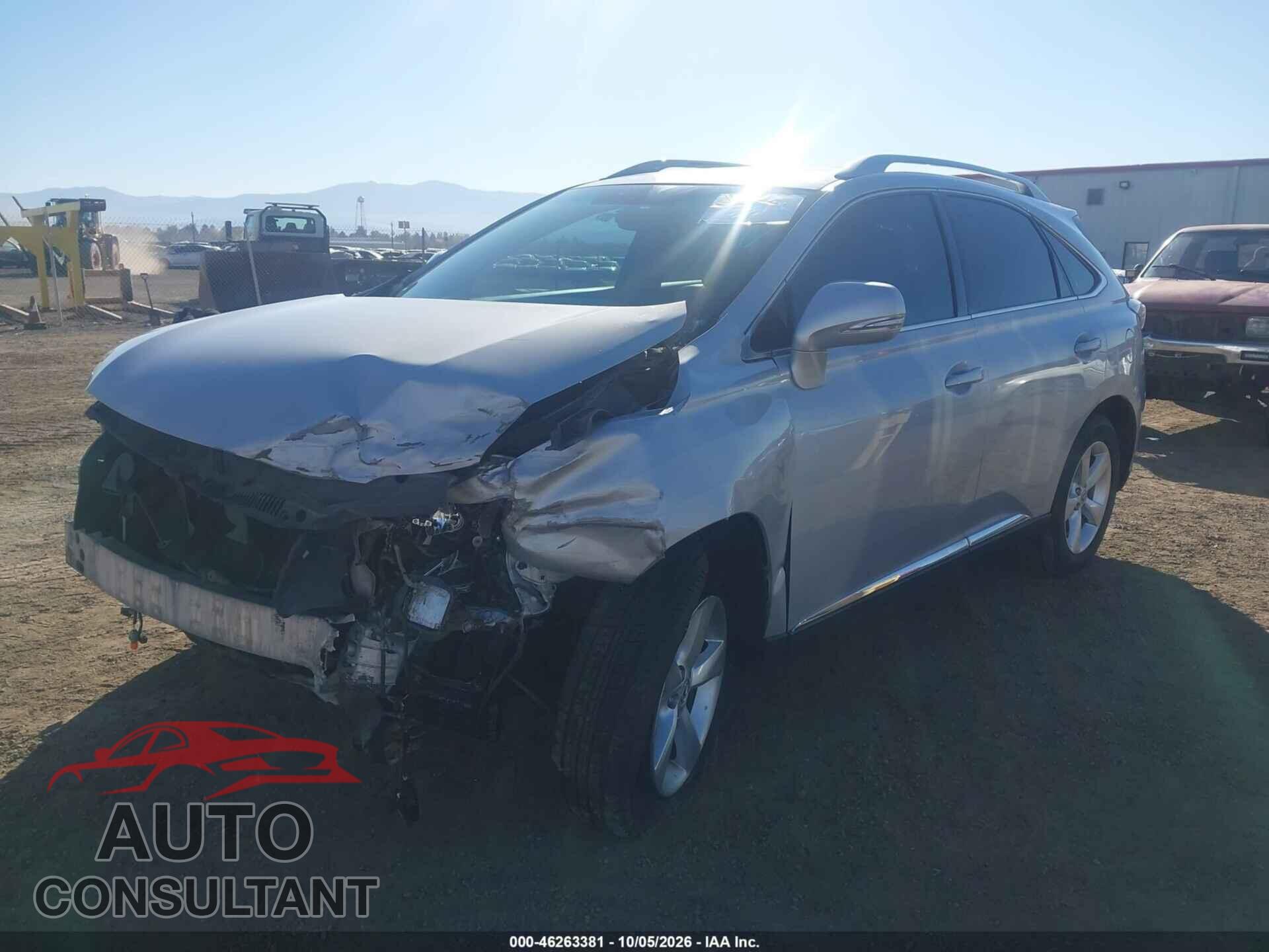 LEXUS RX 350 2010 - 2T2BK1BA2AC030666