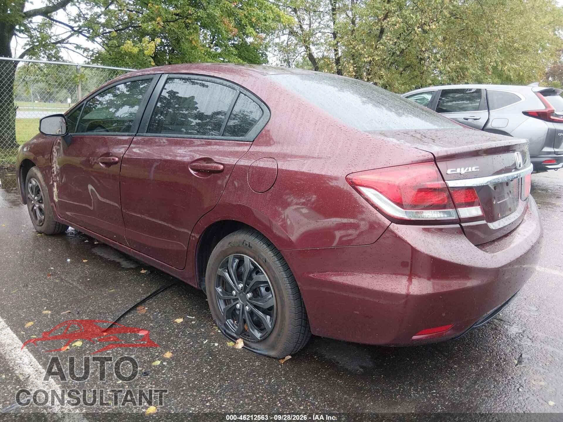 HONDA CIVIC 2013 - 2HGFB2F57DH600052