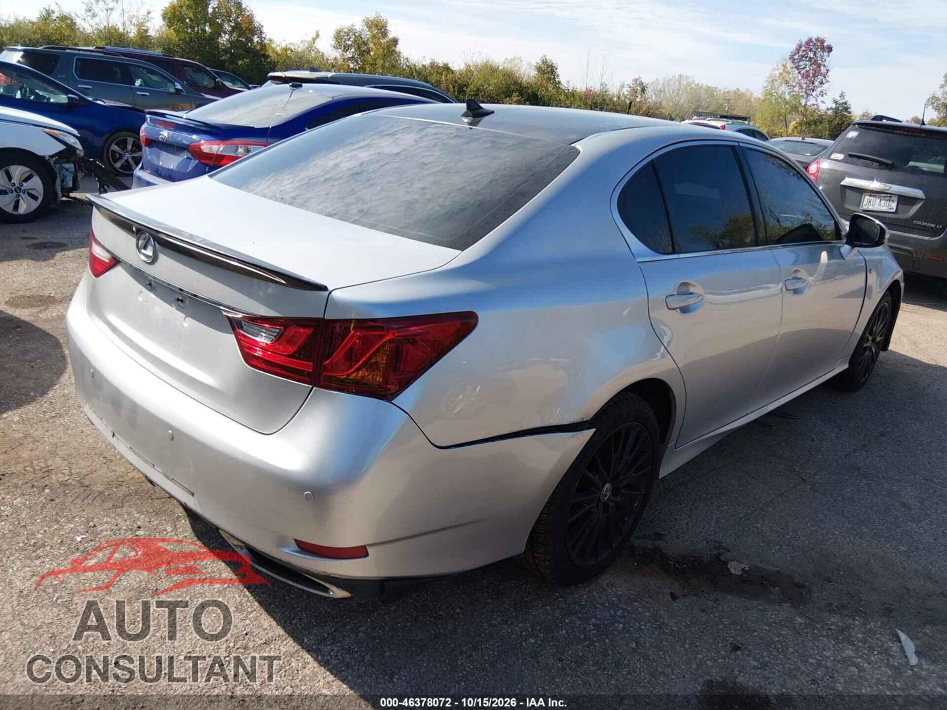 LEXUS GS 350 2013 - JTHCE1BL3D5018771