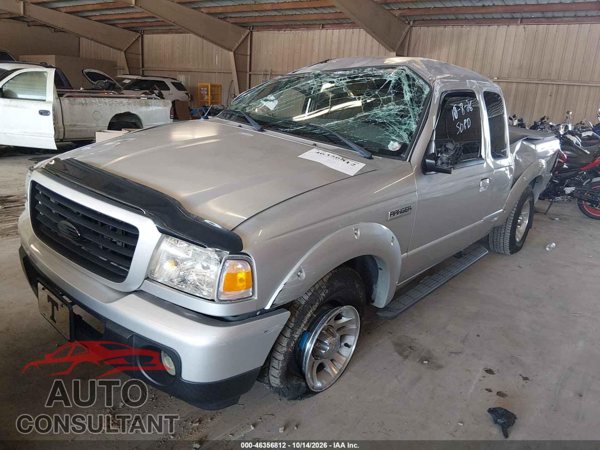 FORD RANGER 2009 - 1FTYR44E19PA59116