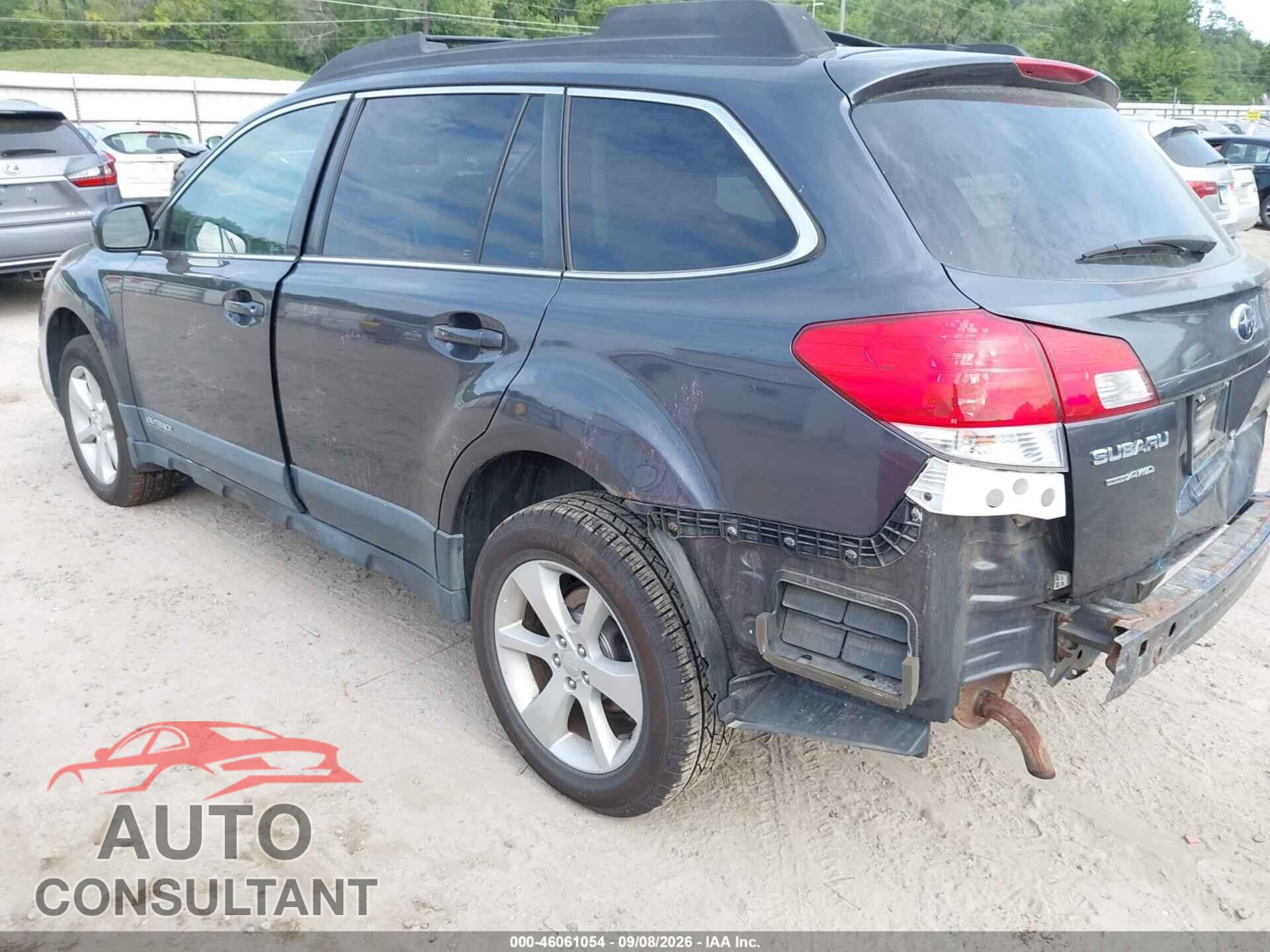 SUBARU OUTBACK 2013 - 4S4BRCCC8D3255436