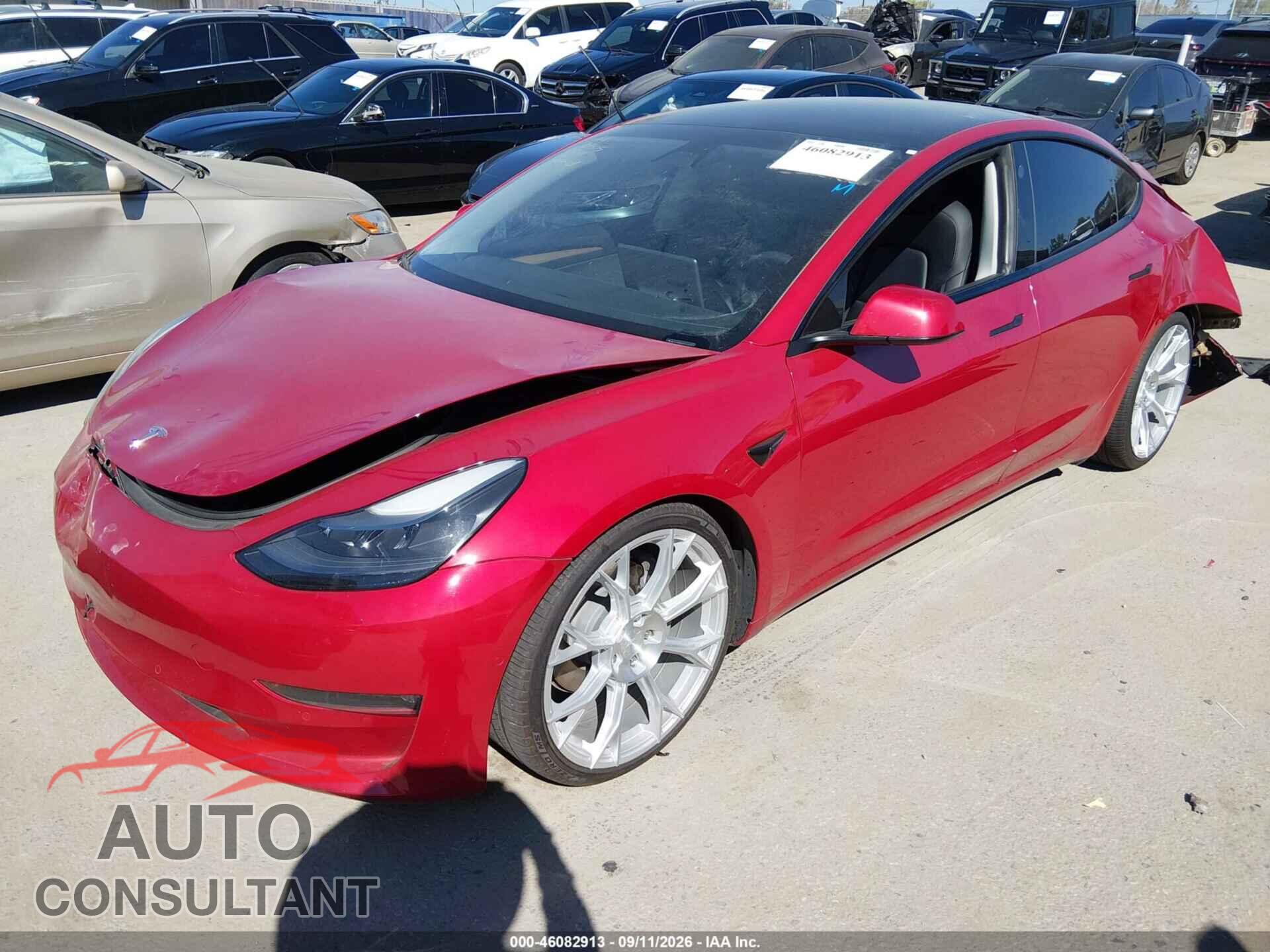 TESLA MODEL 3 2021 - 5YJ3E1EB5MF085441