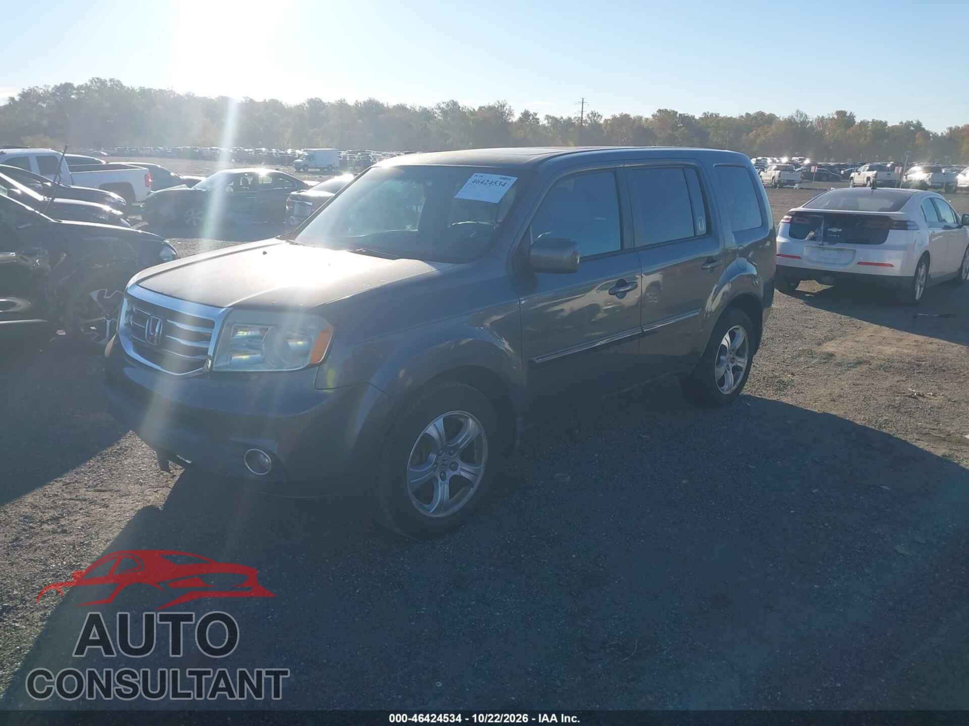 HONDA PILOT 2012 - 5FNYF4H57CB026996