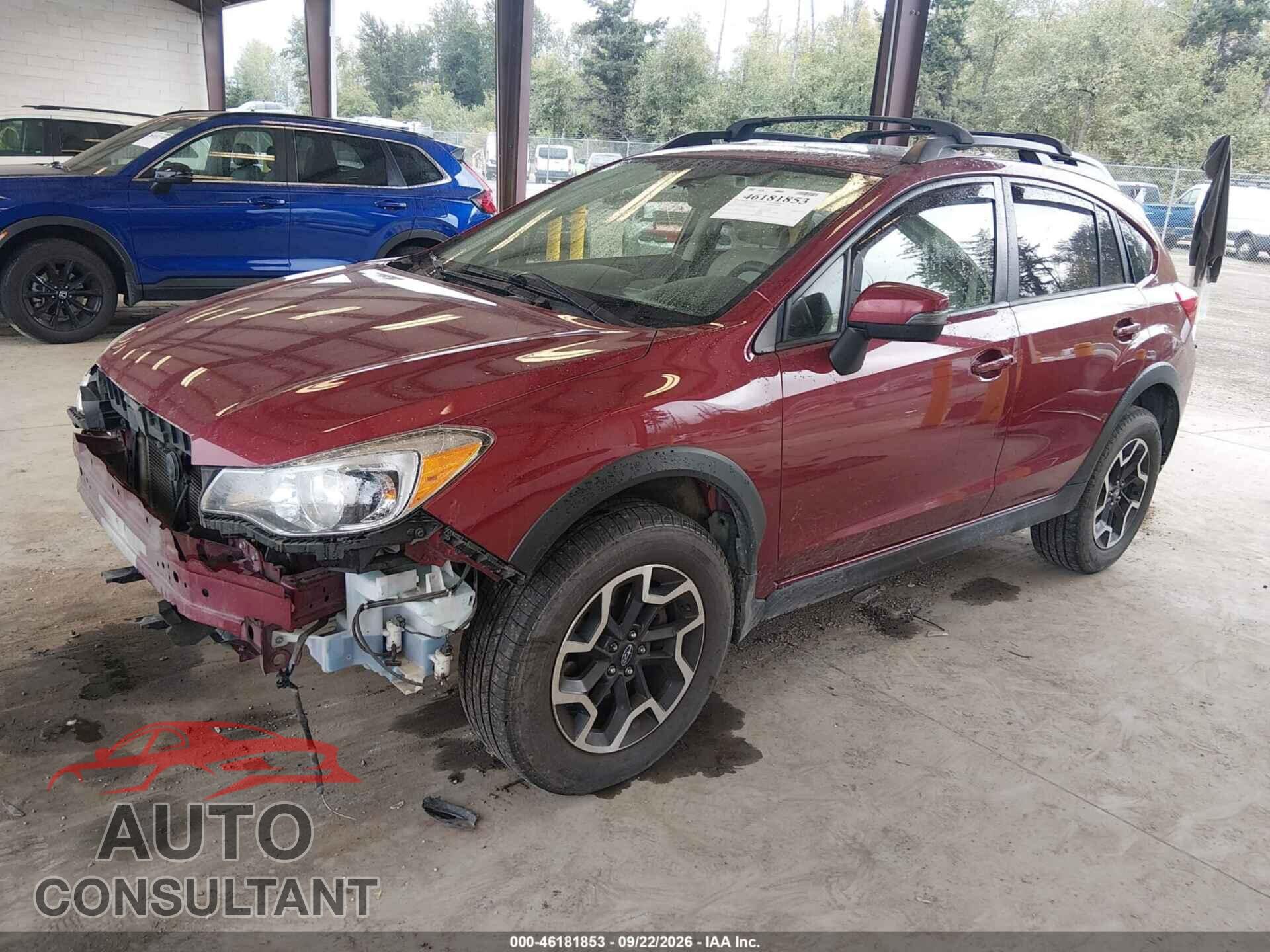 SUBARU CROSSTREK 2017 - JF2GPANC8H8253701