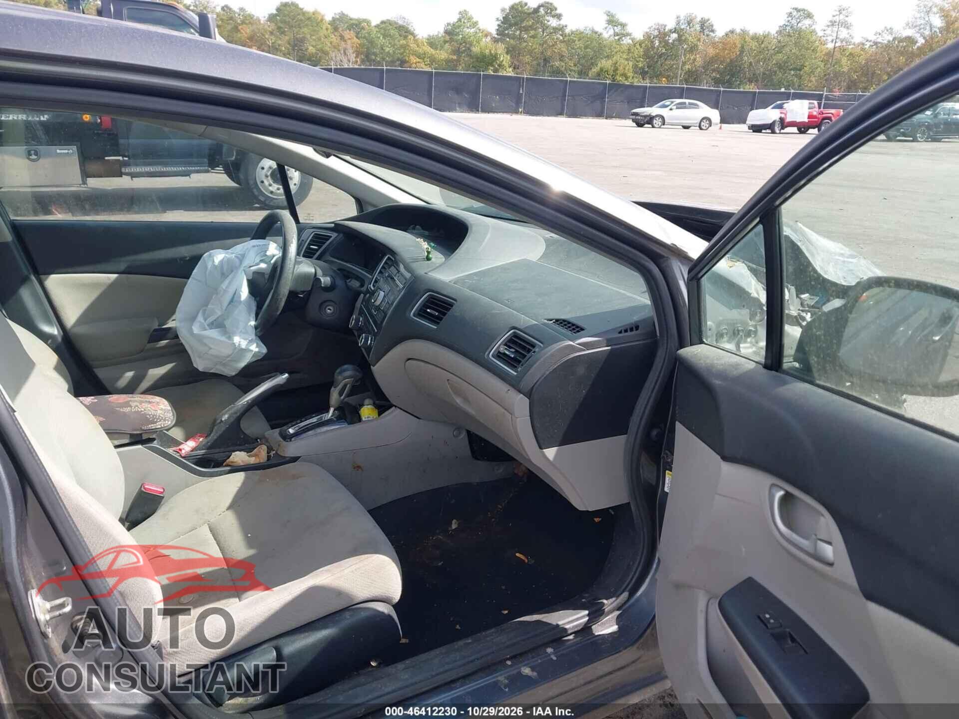HONDA CIVIC 2013 - 2HGFB2F57DH505720