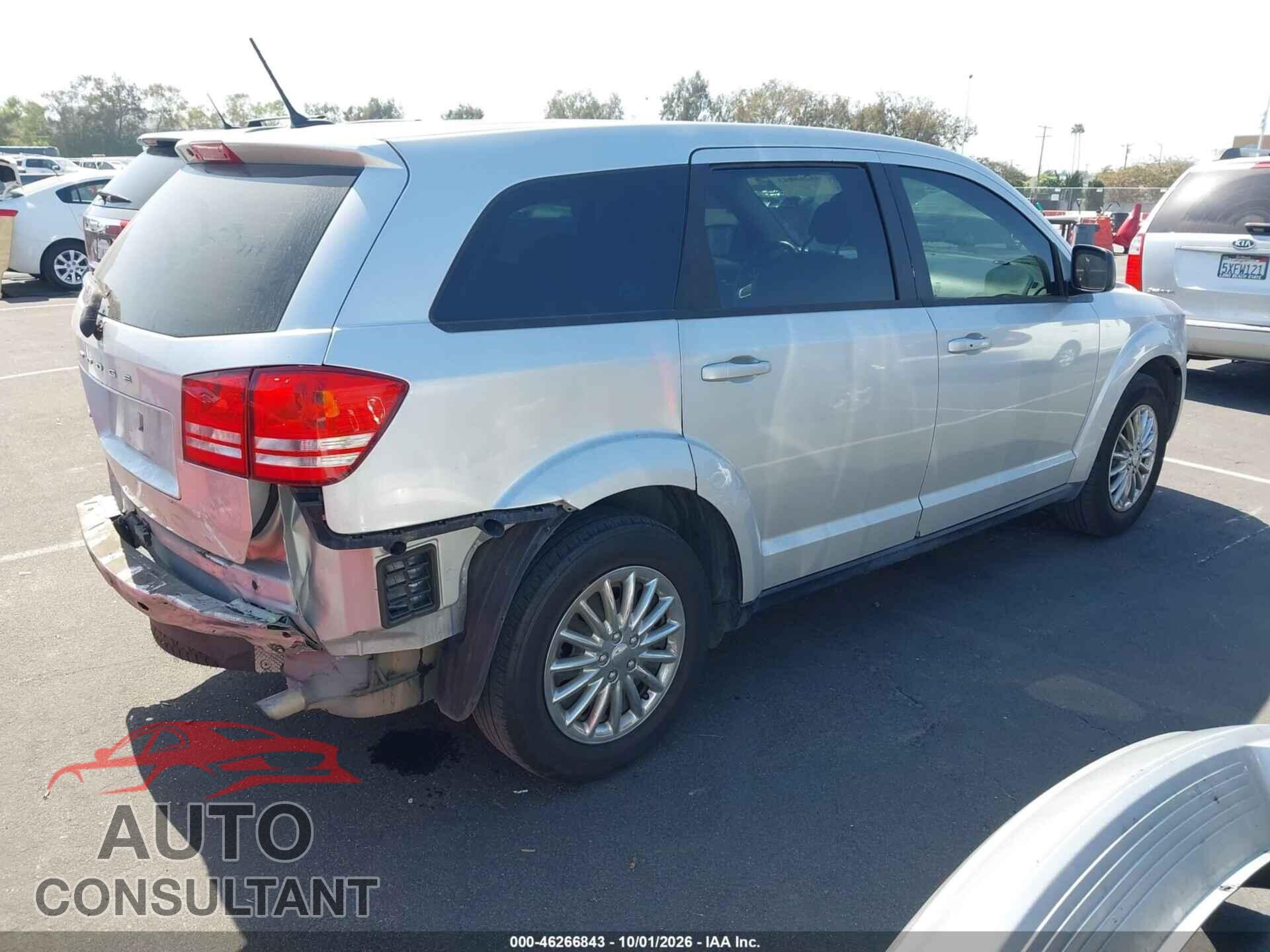 DODGE JOURNEY 2014 - 3C4PDCAB4ET303913