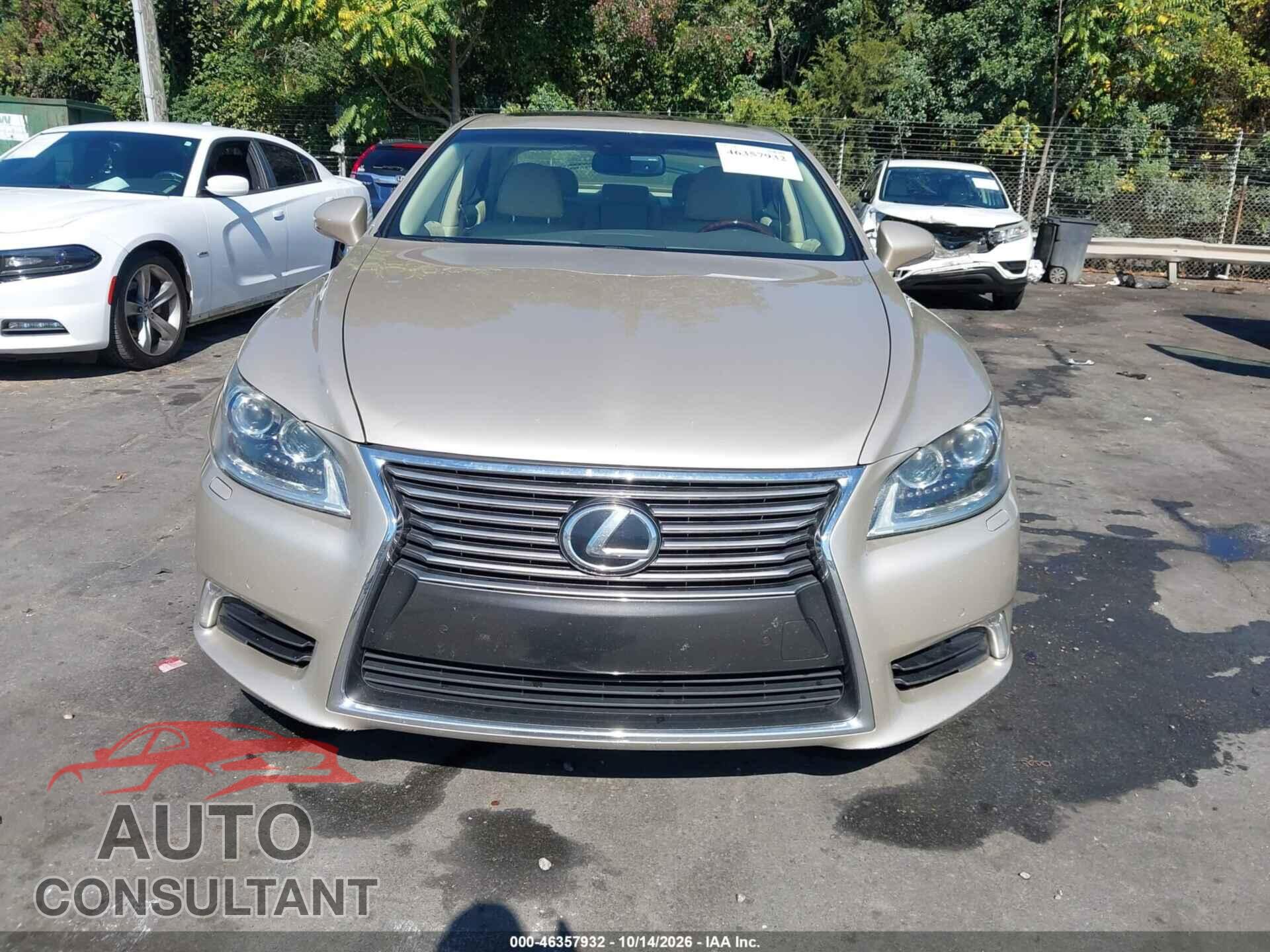 LEXUS LS 460 2013 - JTHCL5EF5D5019455