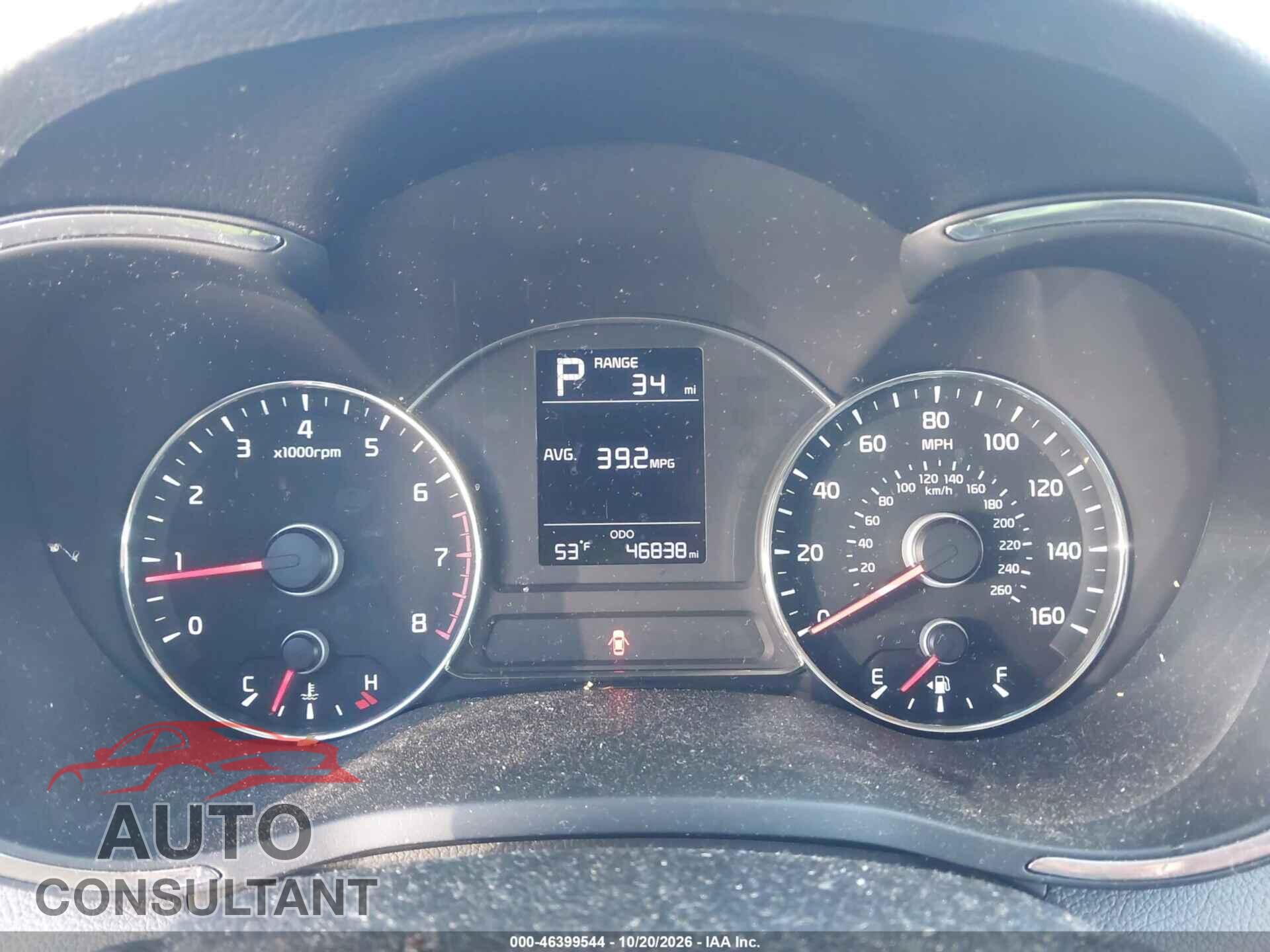 KIA FORTE 2017 - 3KPFK4A74HE033657