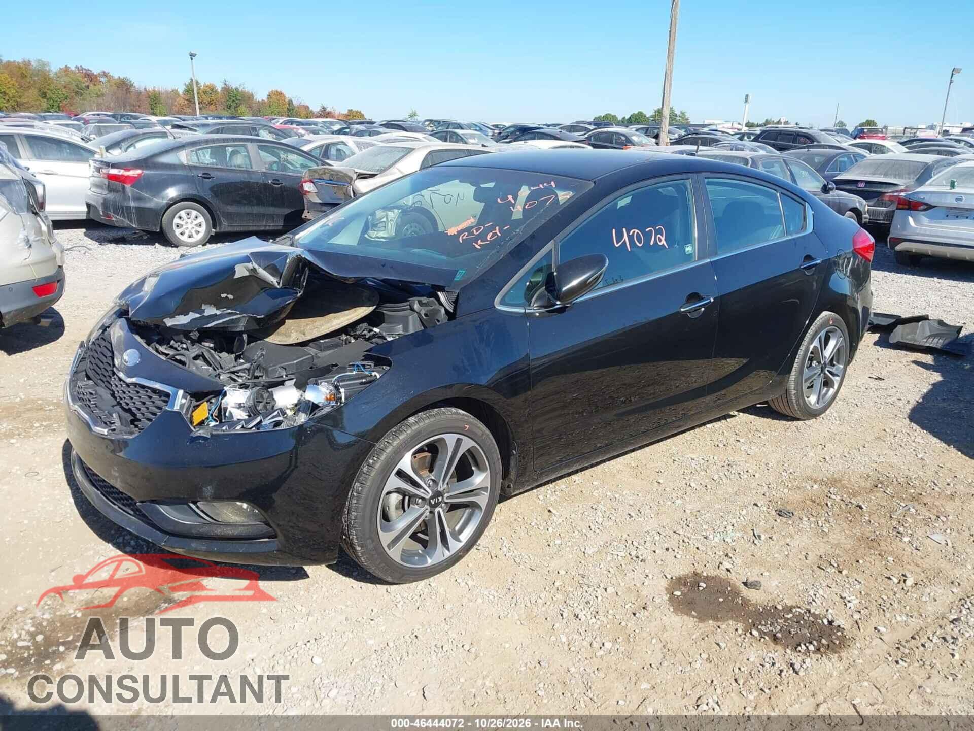 KIA FORTE 2014 - KNAFX4A82E5095265