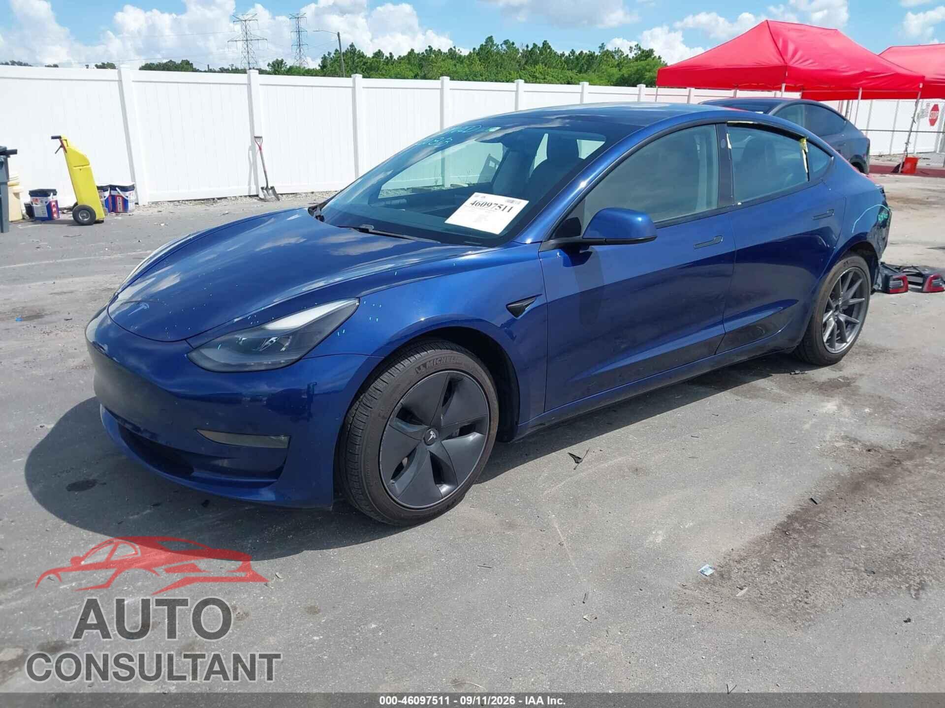 TESLA MODEL 3 2021 - 5YJ3E1EB6MF965581