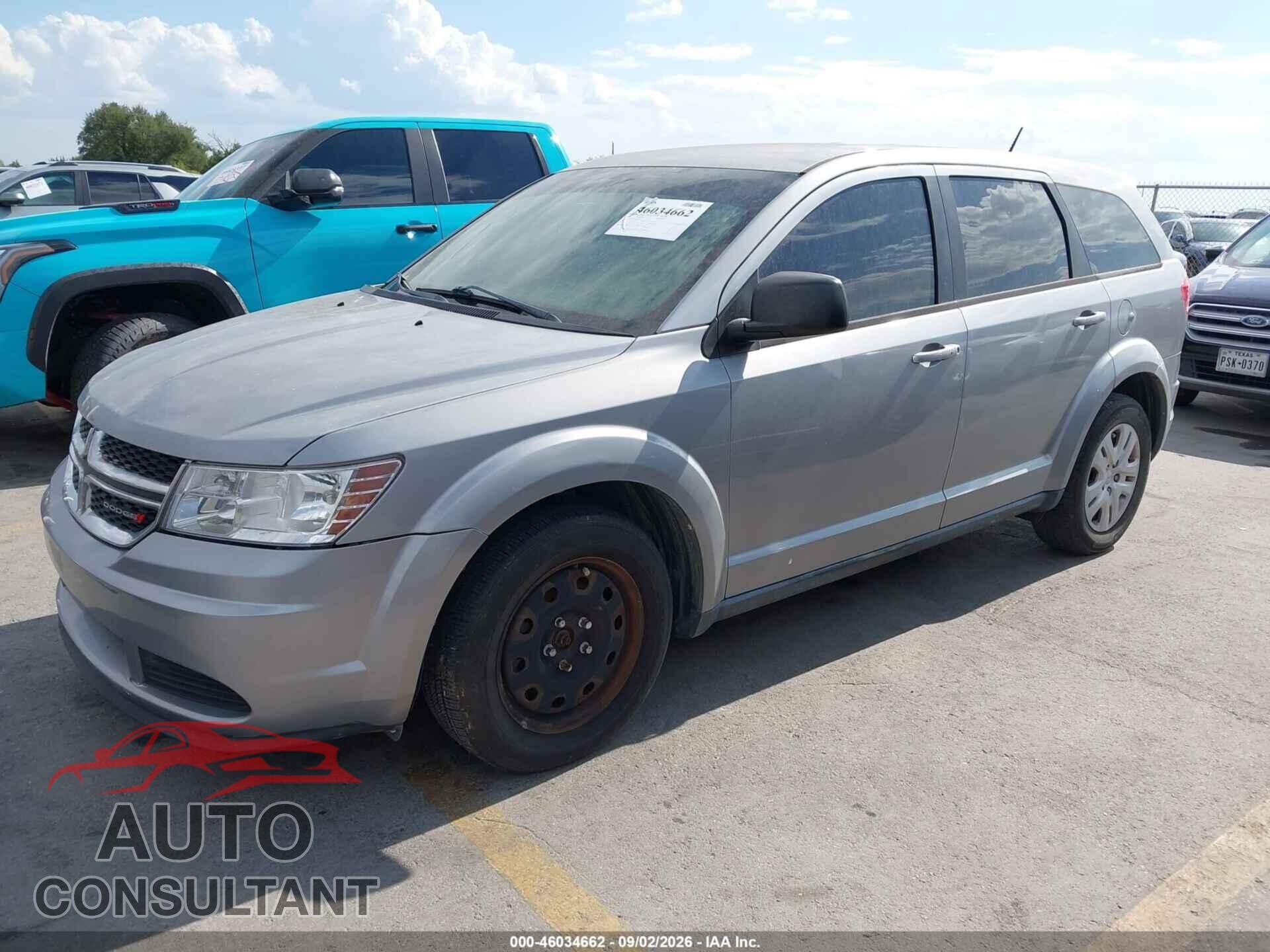 DODGE JOURNEY 2015 - 3C4PDCAB8FT597737