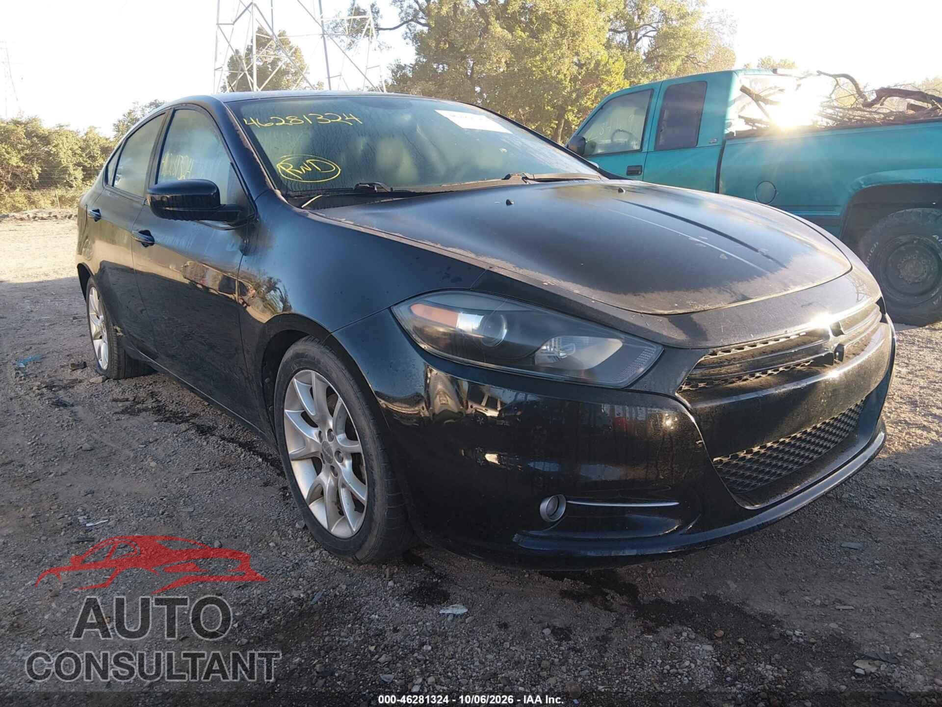 DODGE DART 2013 - 1C3CDFBAXDD267305