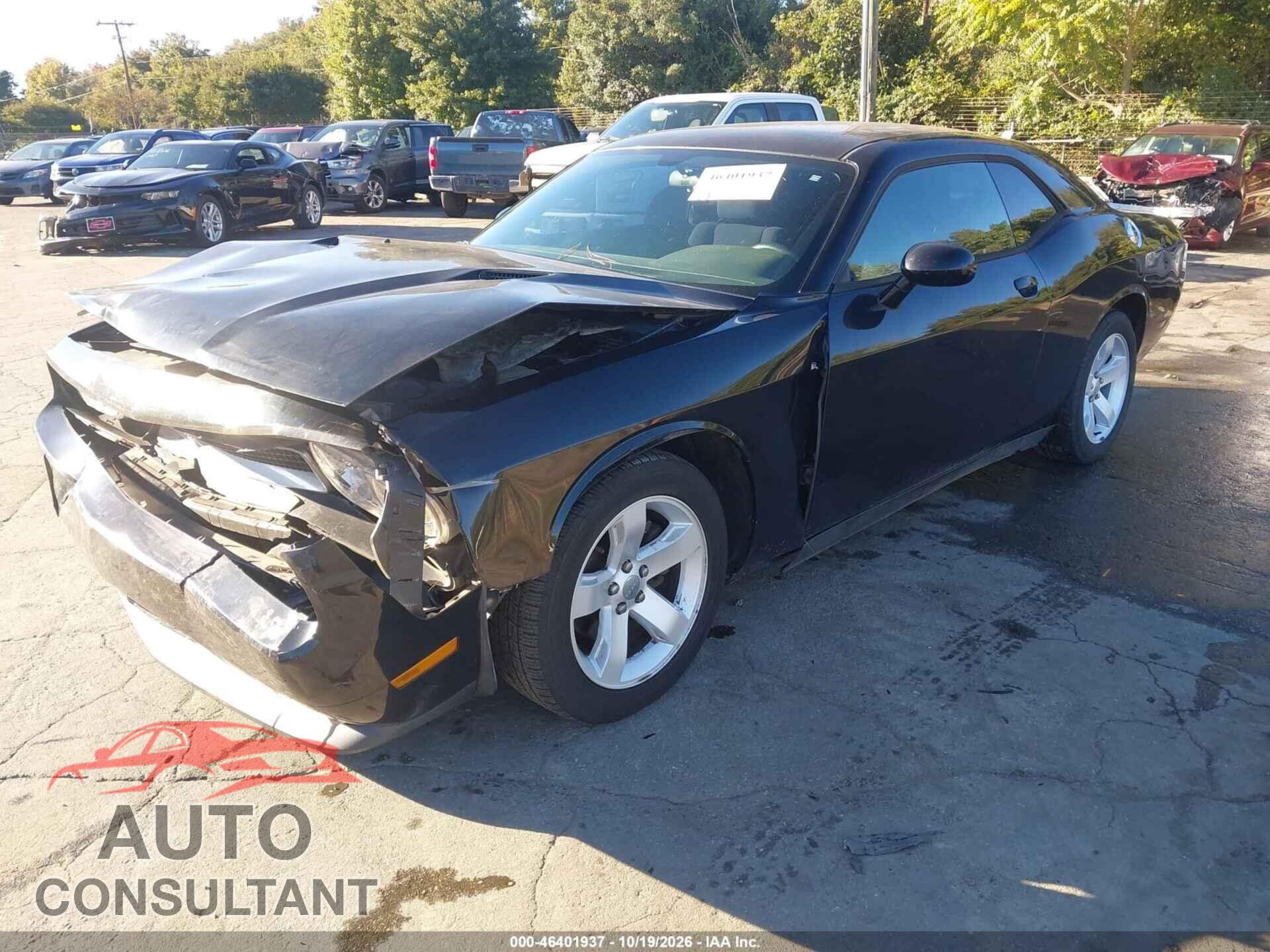 DODGE CHALLENGER 2012 - 2C3CDYAGXCH141593