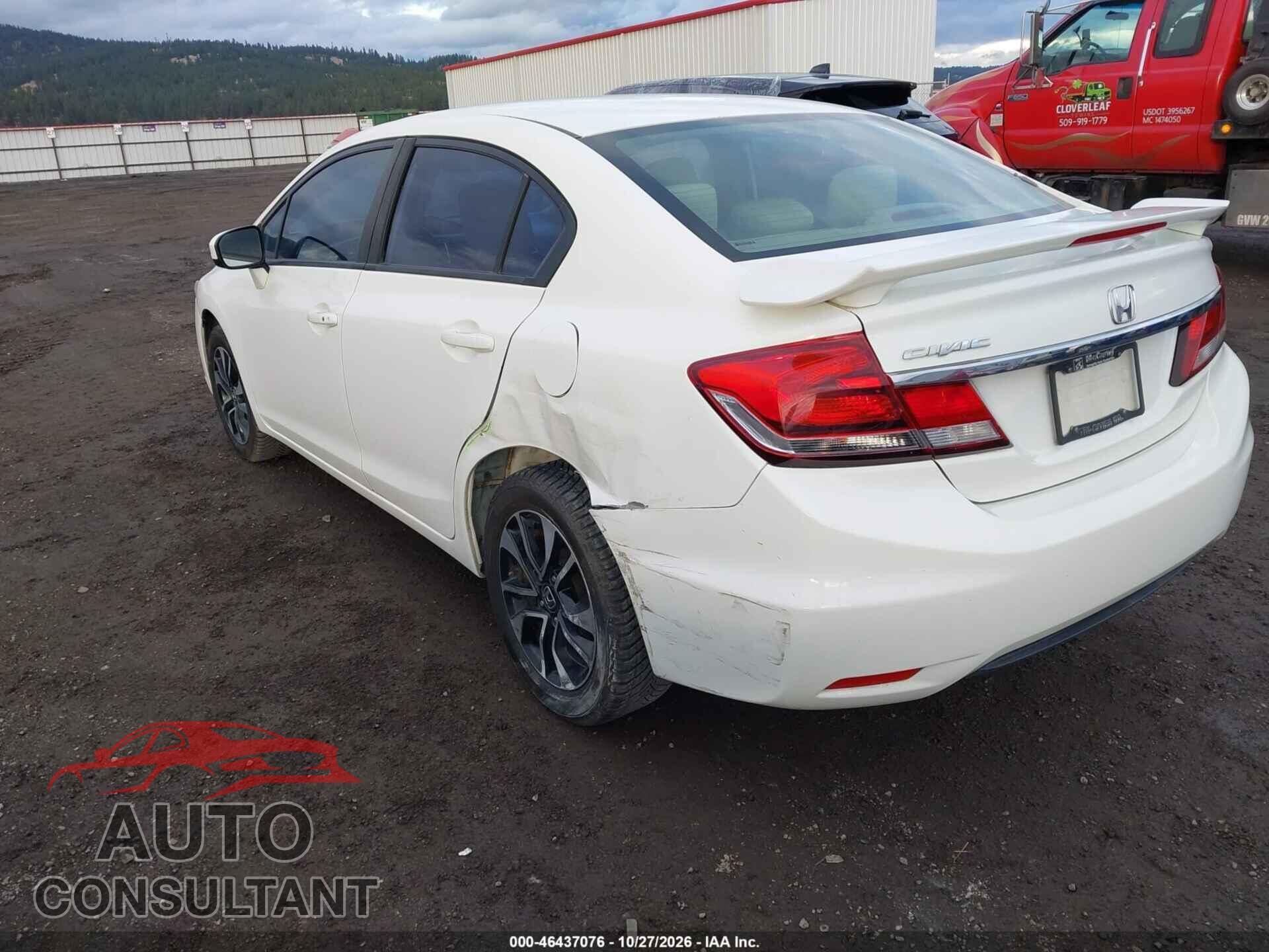 HONDA CIVIC 2014 - 19XFB2F88EE259332