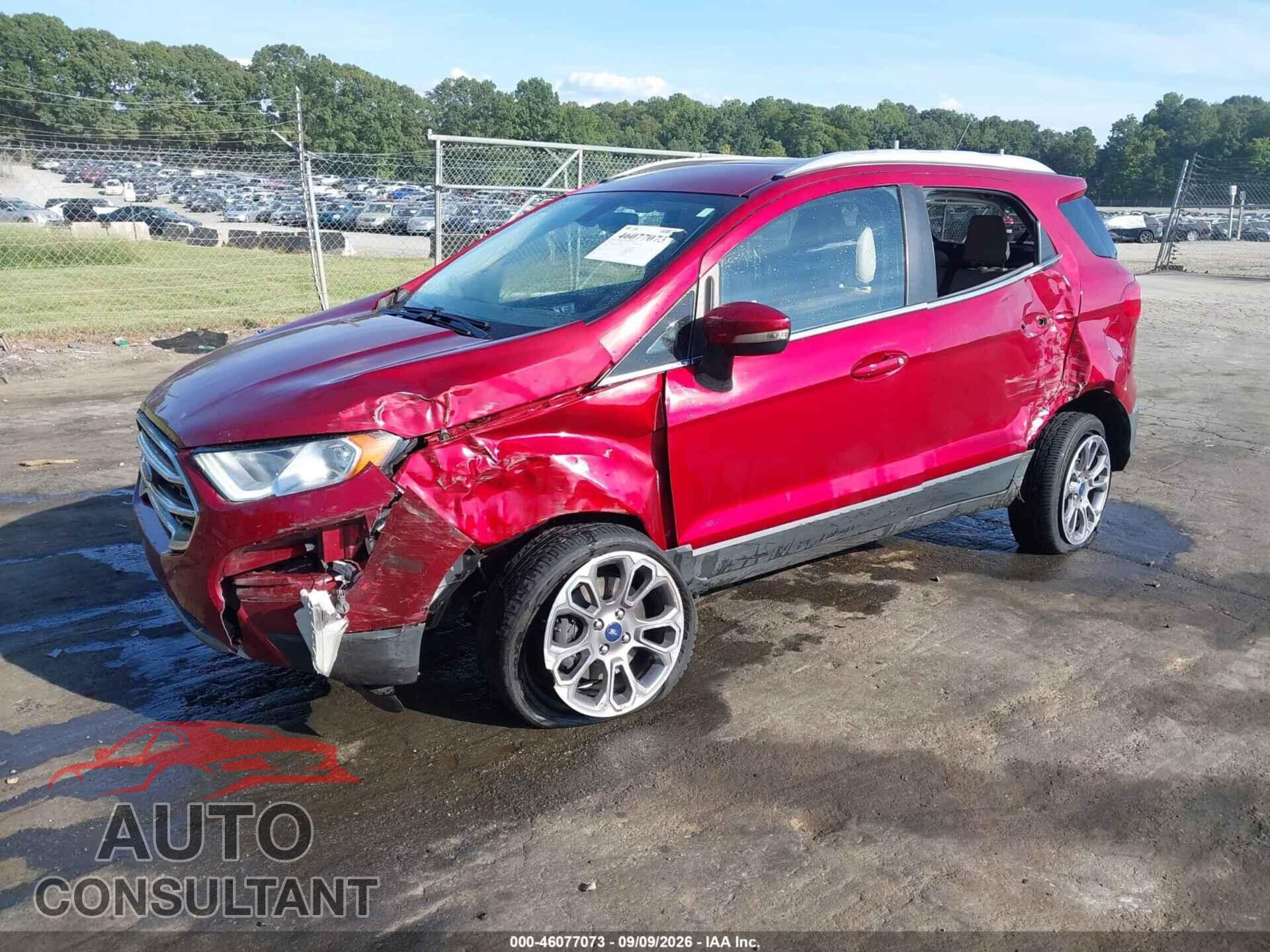 FORD ECOSPORT 2021 - MAJ6S3KL2MC411729