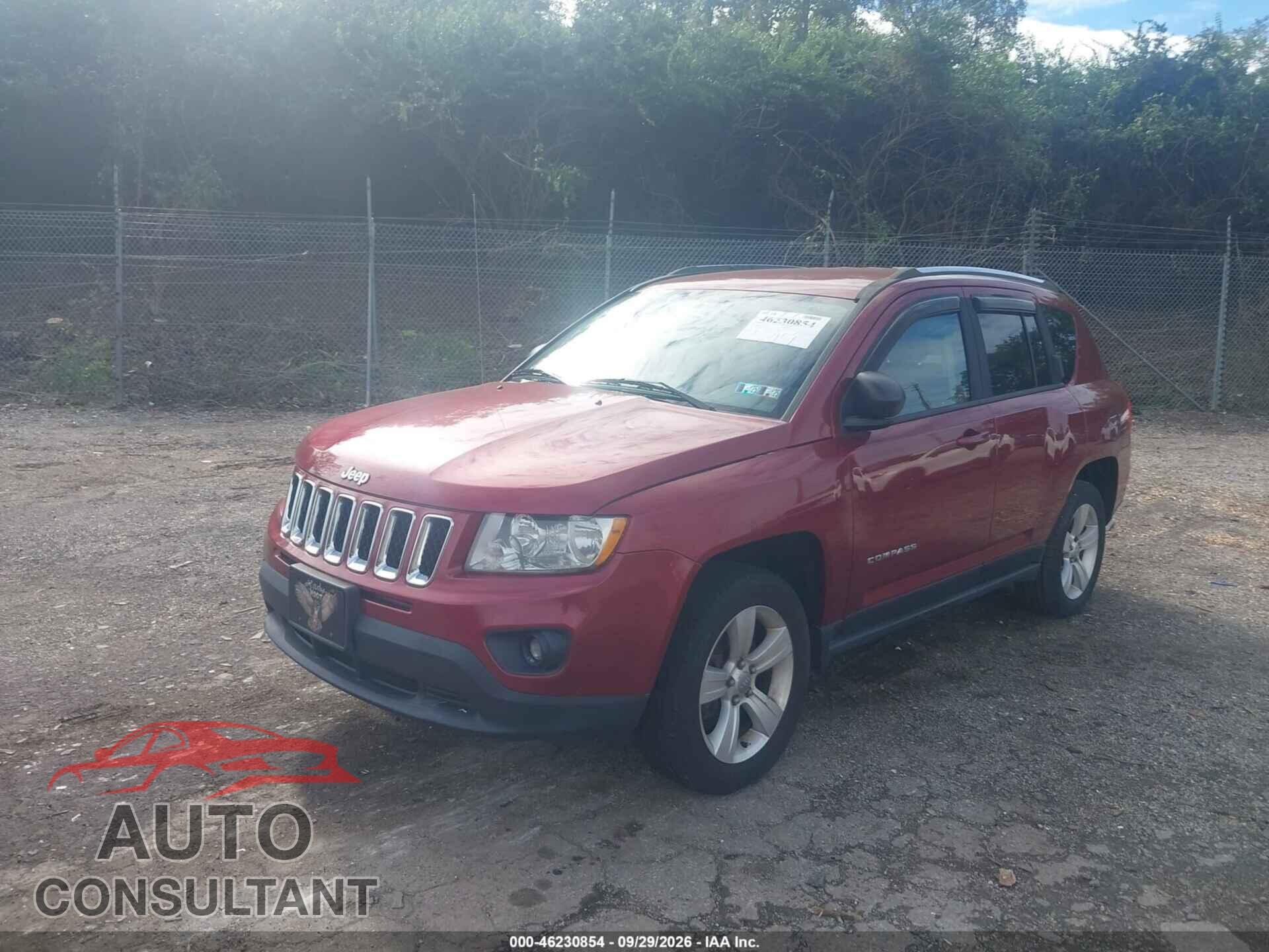 JEEP COMPASS 2013 - 1C4NJDEB7DD165353