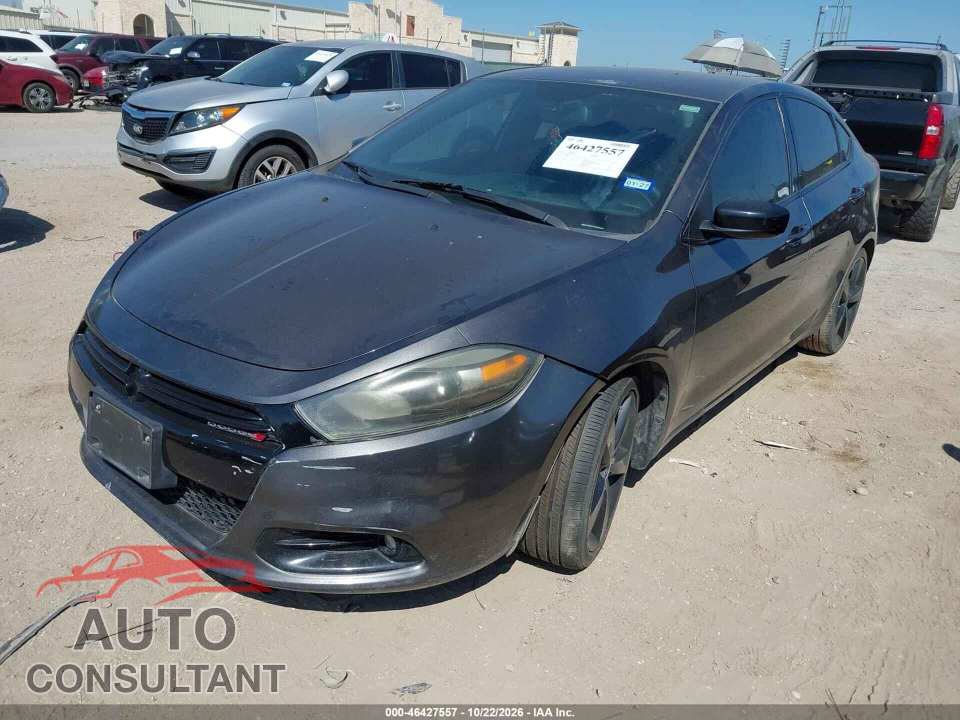 DODGE DART 2015 - 1C3CDFBB8FD369293