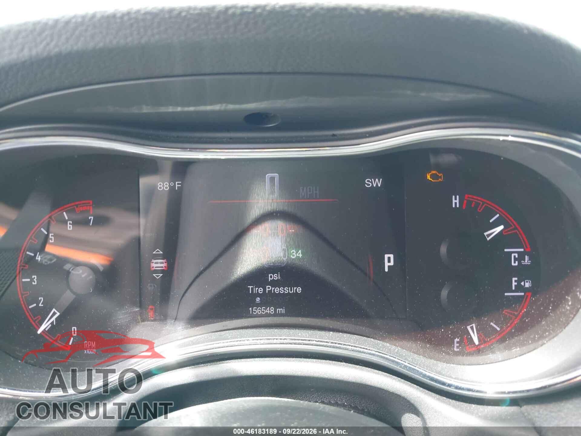DODGE DURANGO 2015 - 1C4RDHAG0FC873695