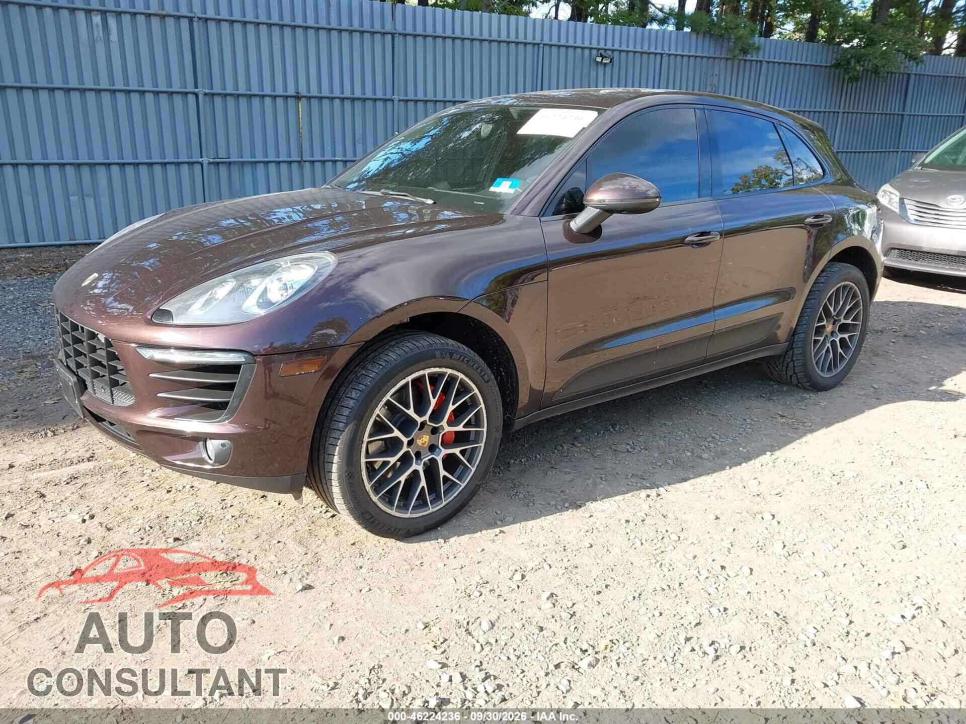 PORSCHE MACAN 2016 - WP1AB2A56GLB40677