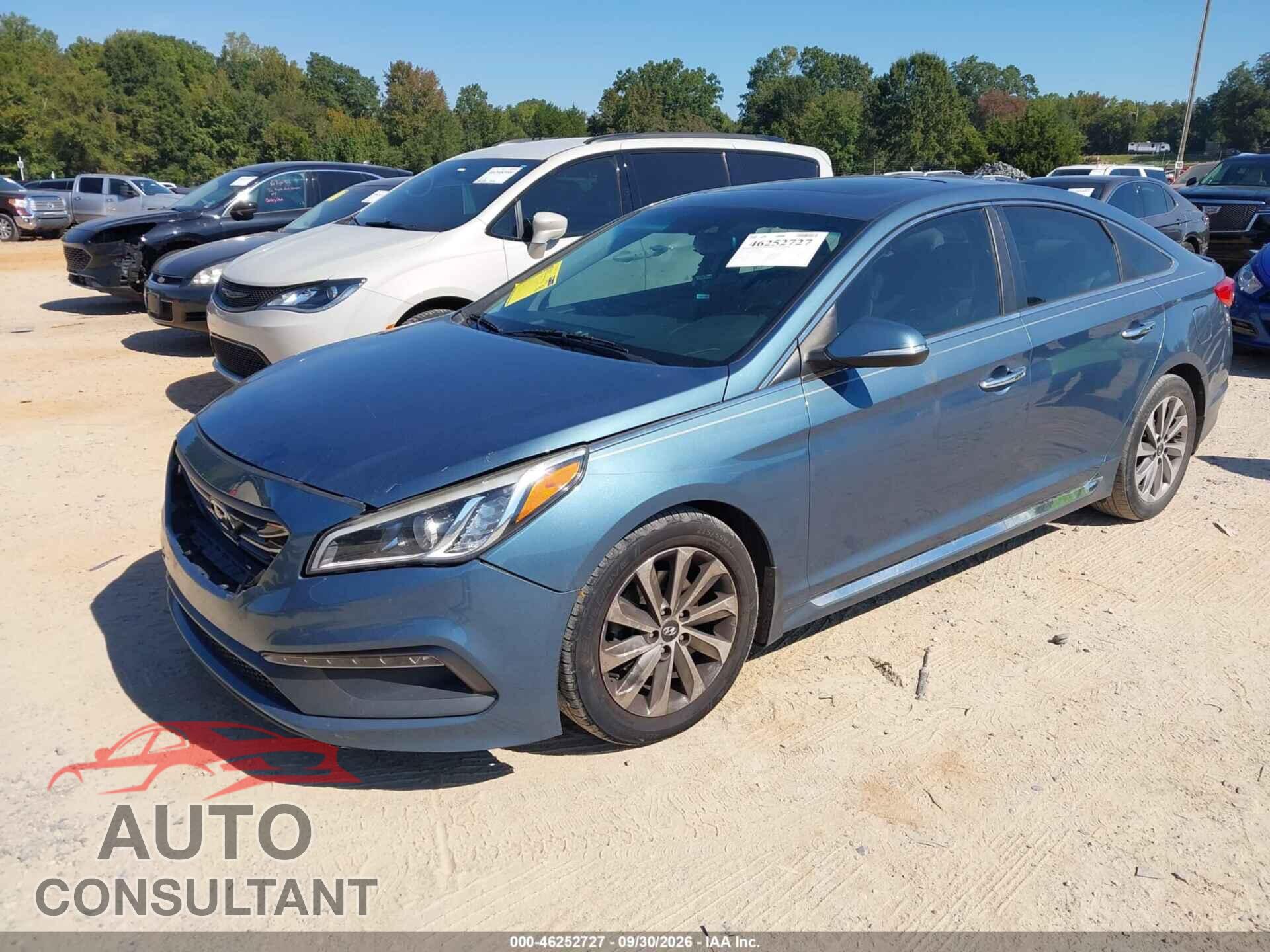 HYUNDAI SONATA 2017 - 5NPE34AF0HH457591