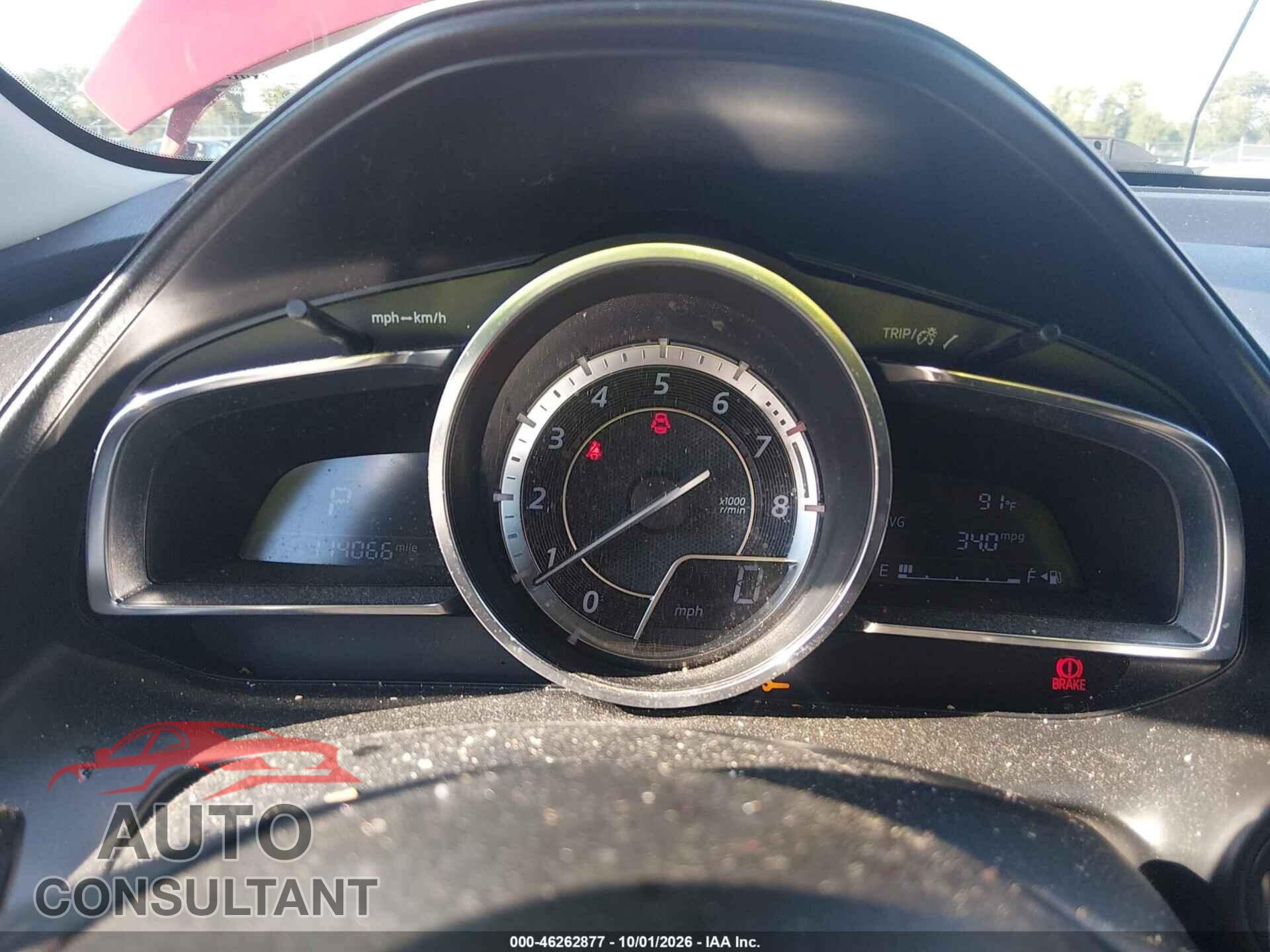 MAZDA CX-3 2017 - JM1DKDD78H0148340