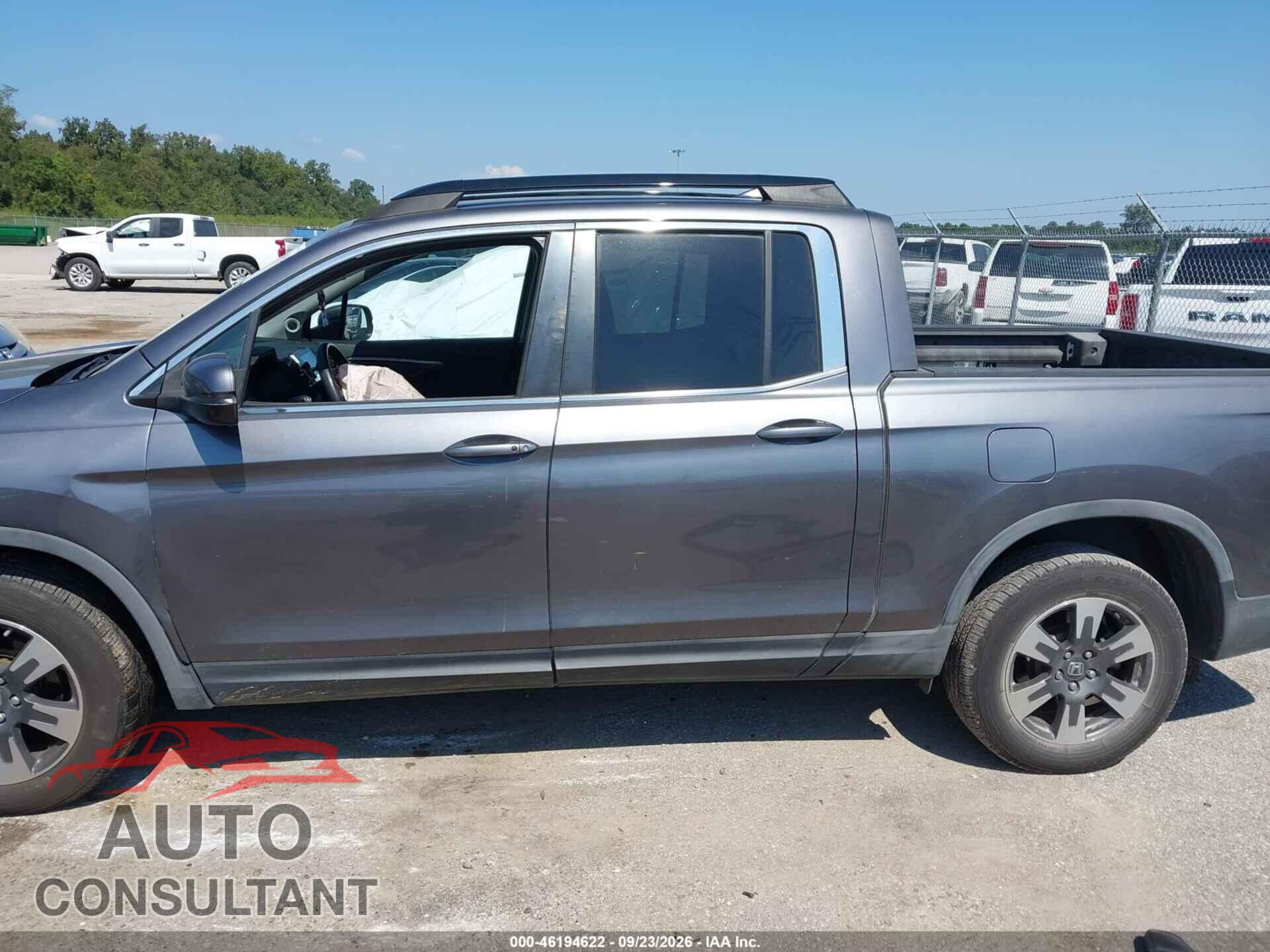 HONDA RIDGELINE 2017 - 5FPYK3F62HB010611