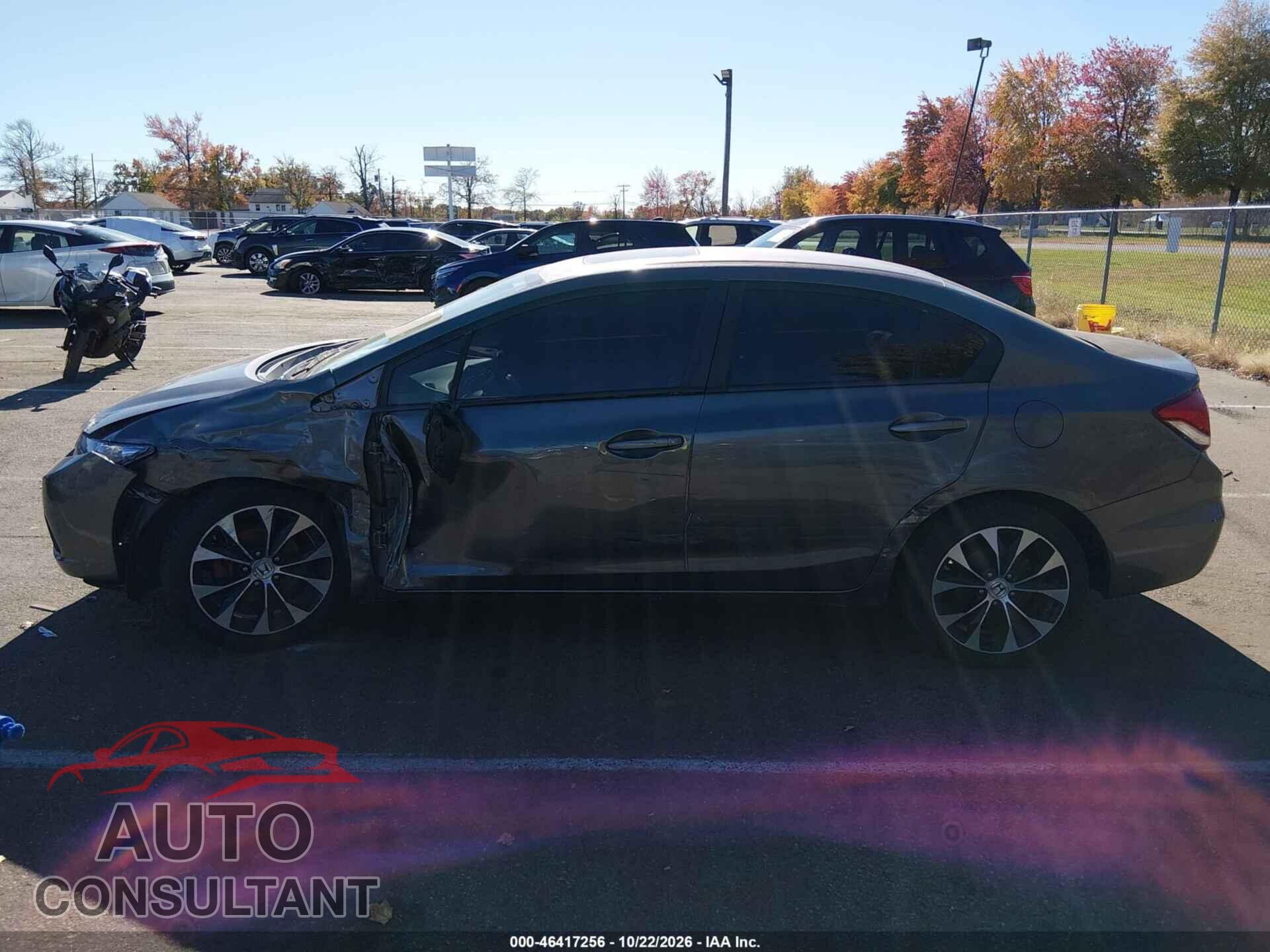HONDA CIVIC 2013 - 19XFB2F94DE249064