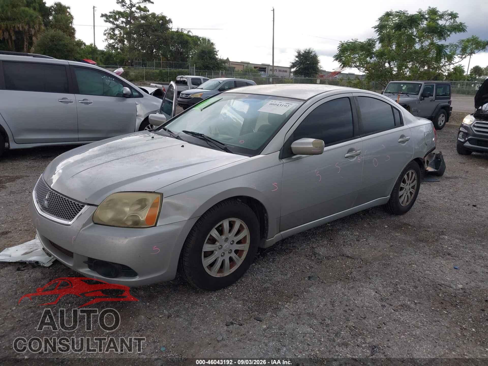 MITSUBISHI GALANT 2012 - 4A32B2FF1CE020501