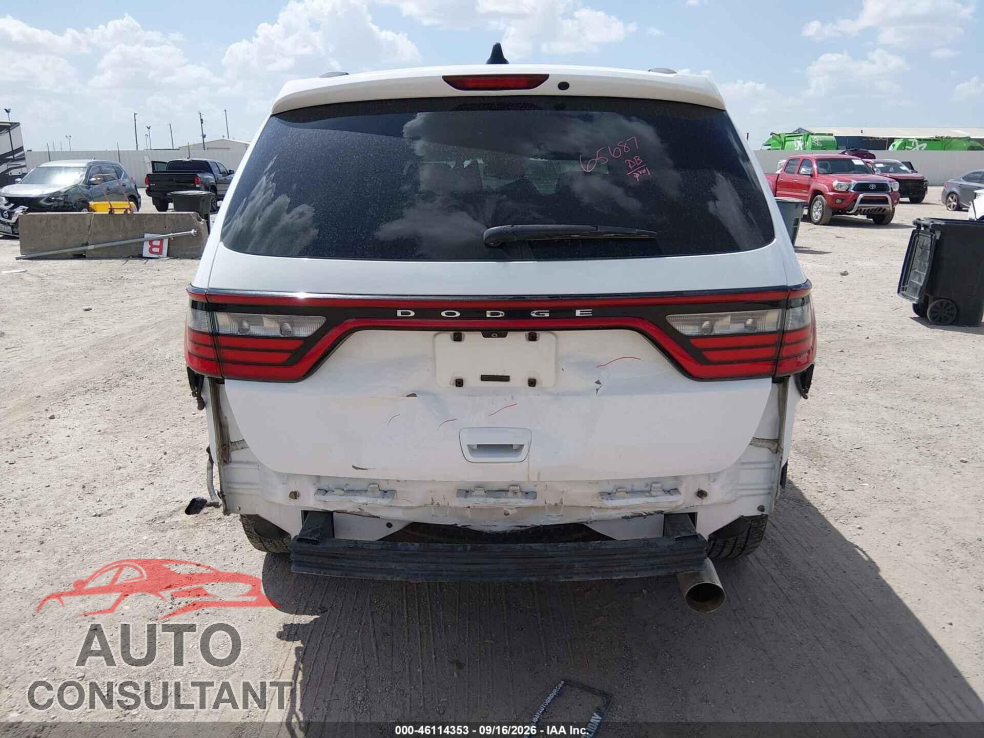 DODGE DURANGO 2015 - 1C4RDHDG8FC111775