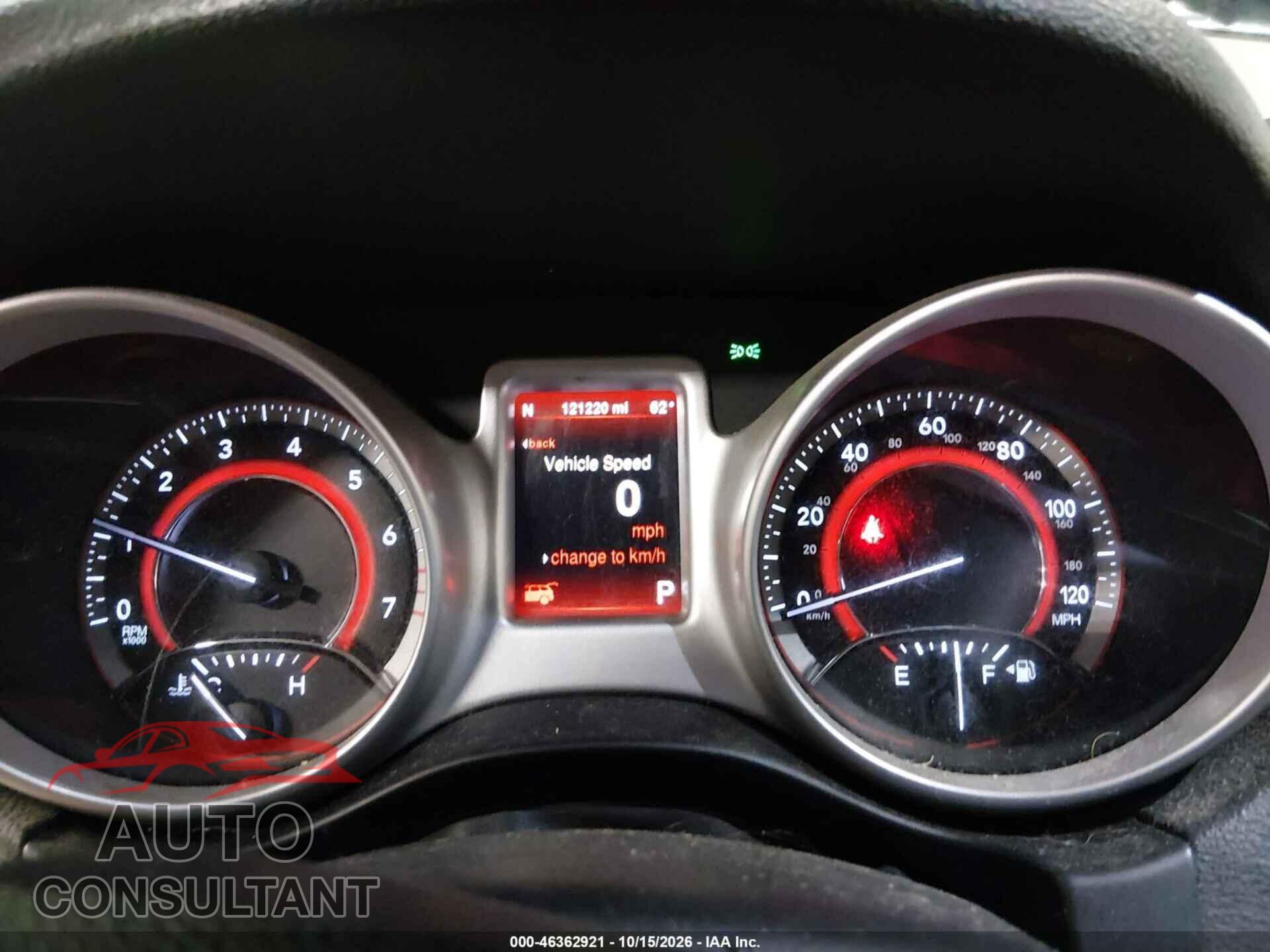DODGE JOURNEY 2015 - 3C4PDDEG2FT646328
