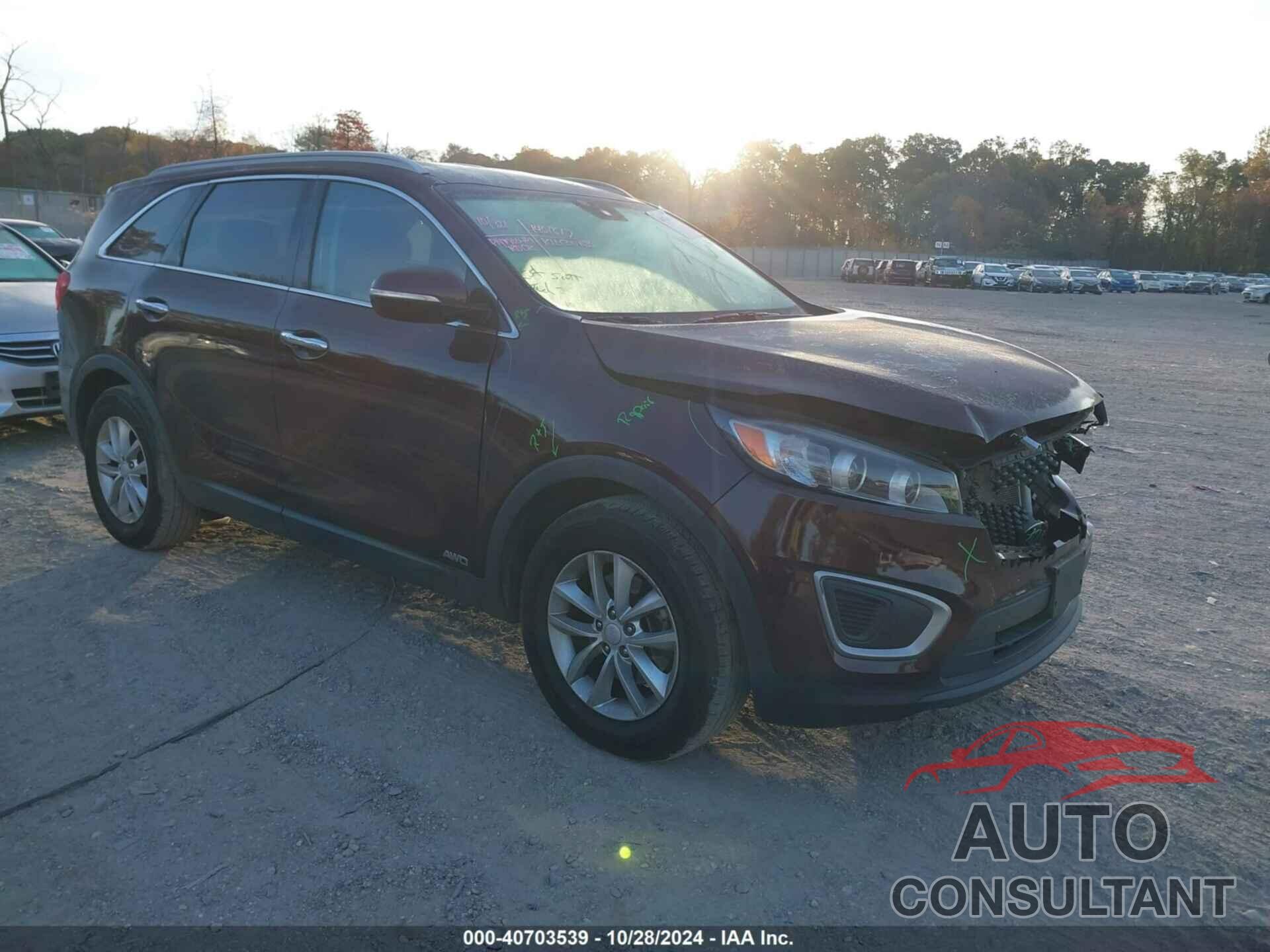 KIA SORENTO 2017 - 5XYPGDA37HG269872