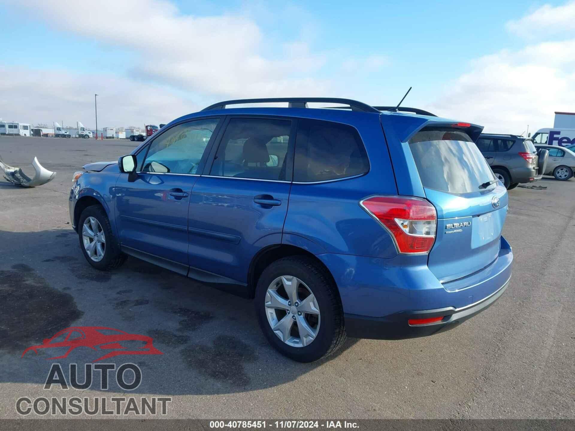 SUBARU FORESTER 2015 - JF2SJAHC5FH491087