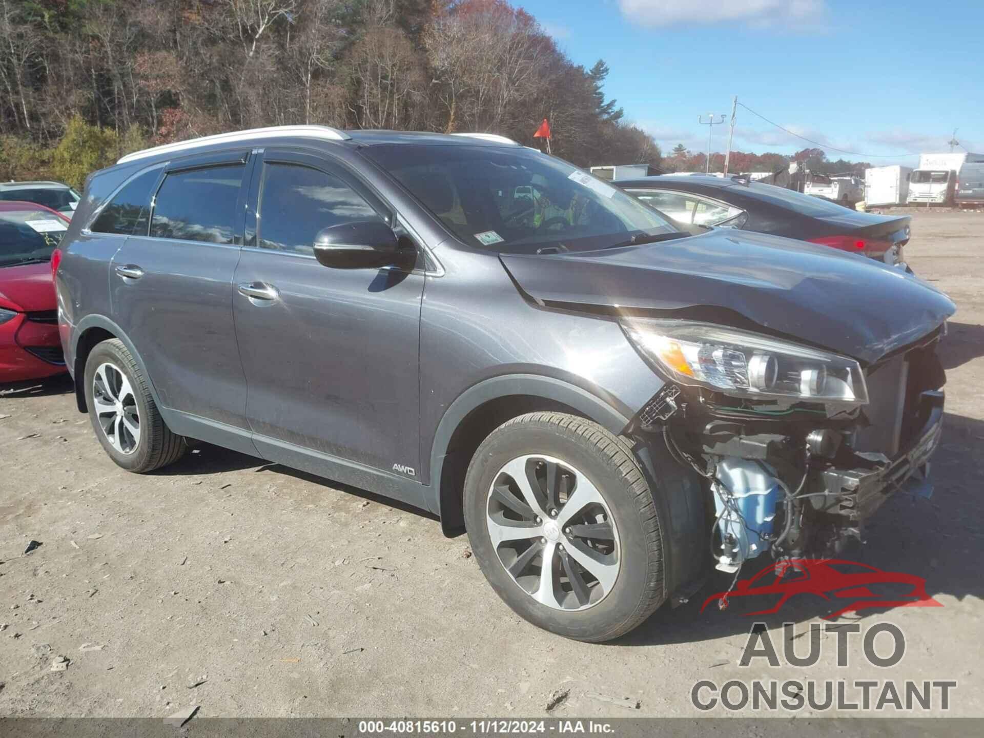 KIA SORENTO 2016 - 5XYPHDA15GG021209