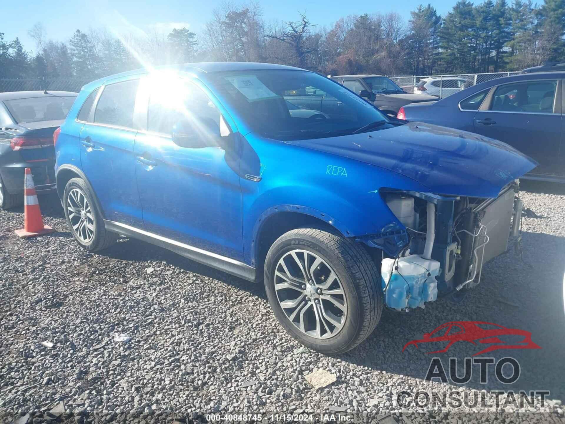 MITSUBISHI OUTLANDER SPORT 2019 - JA4AP3AUXKU033693