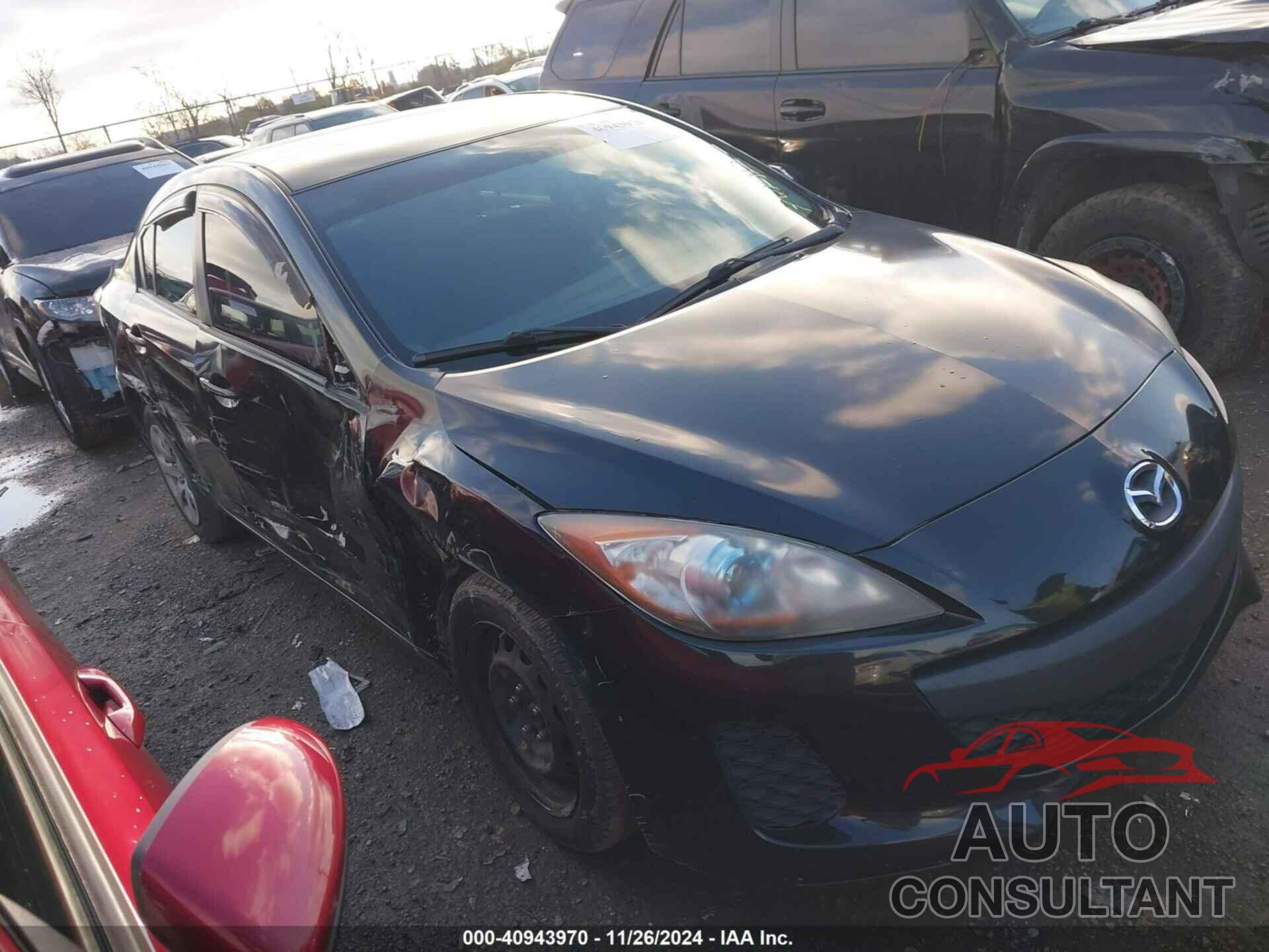 MAZDA MAZDA3 2013 - JM1BL1U71D1791779