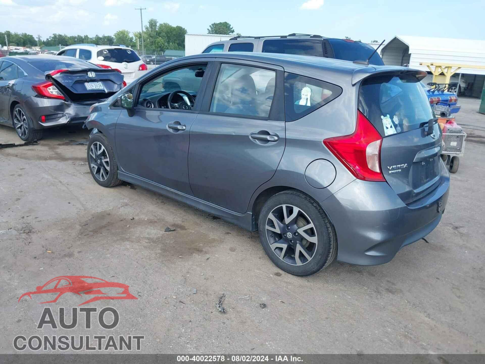 NISSAN VERSA NOTE 2017 - 3N1CE2CP9HL355737