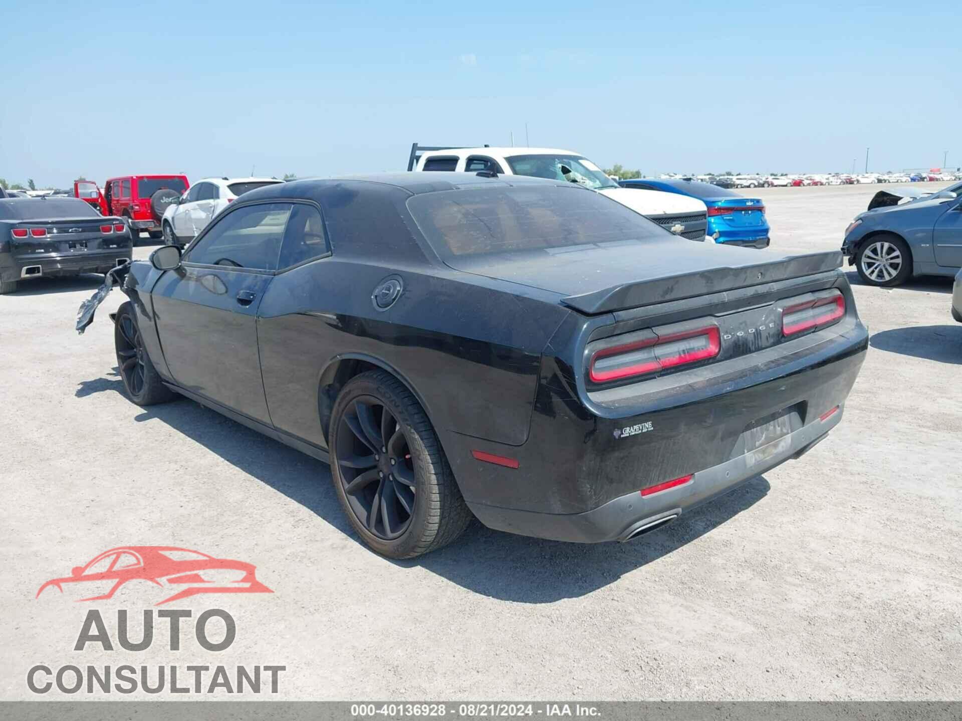 DODGE CHALLENGER 2016 - 2C3CDZAG2GH345123