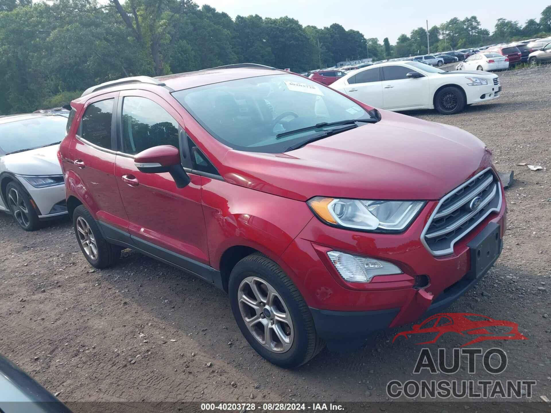 FORD ECOSPORT 2018 - MAJ6P1UL5JC239999