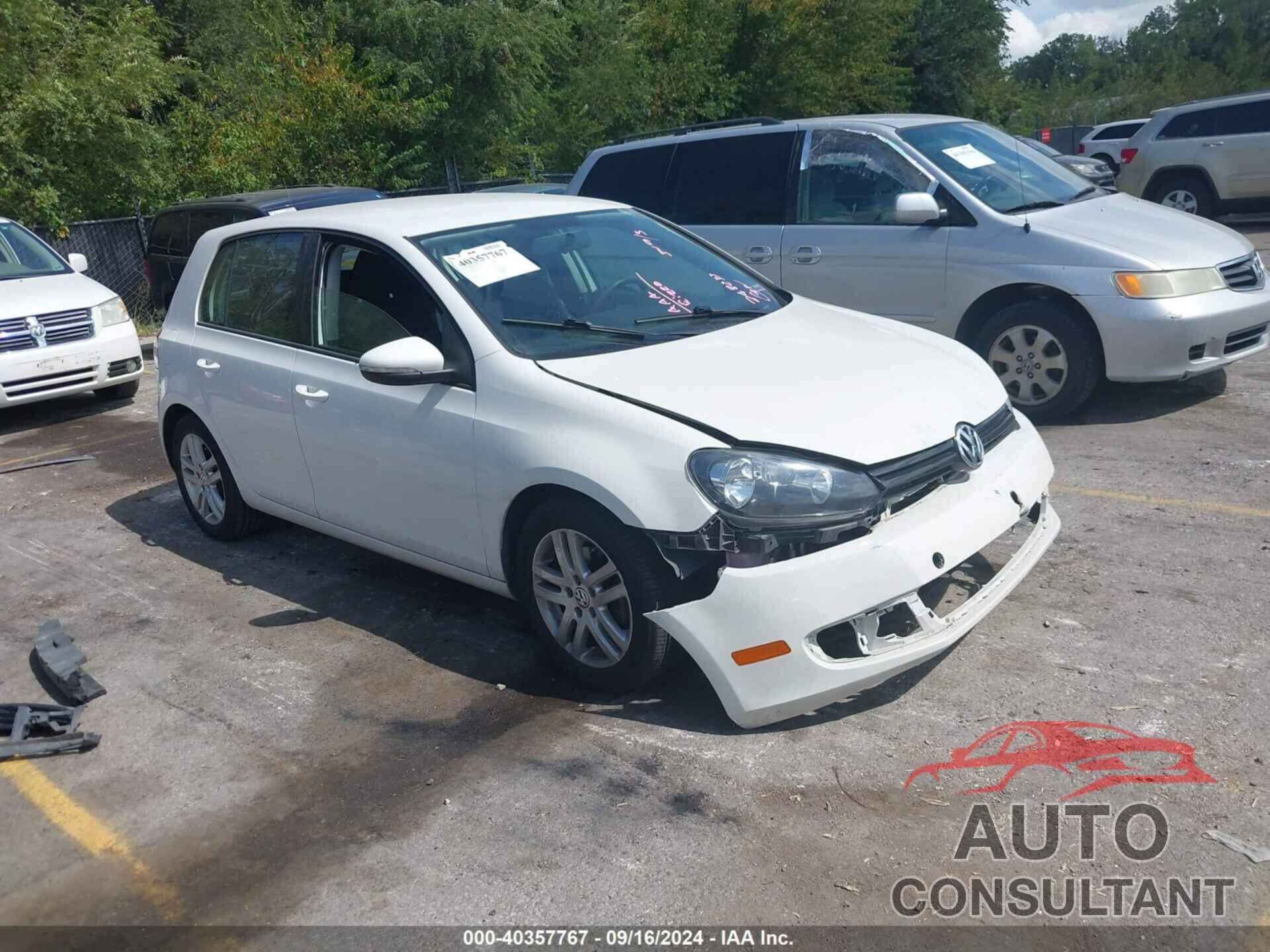 VOLKSWAGEN GOLF 2012 - WVWDB7AJ8CW236537