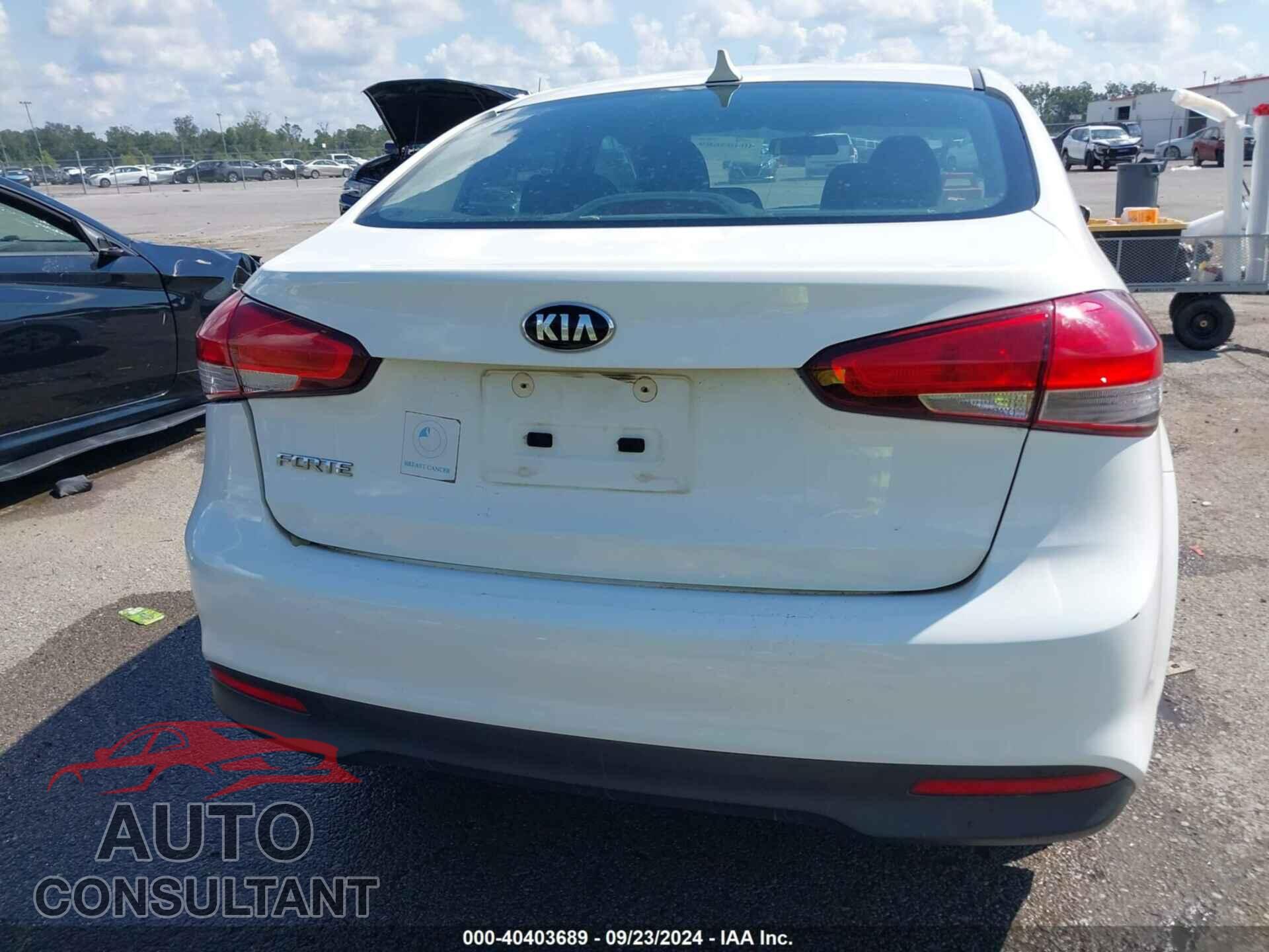 KIA FORTE 2017 - 3KPFK4A75HE006256