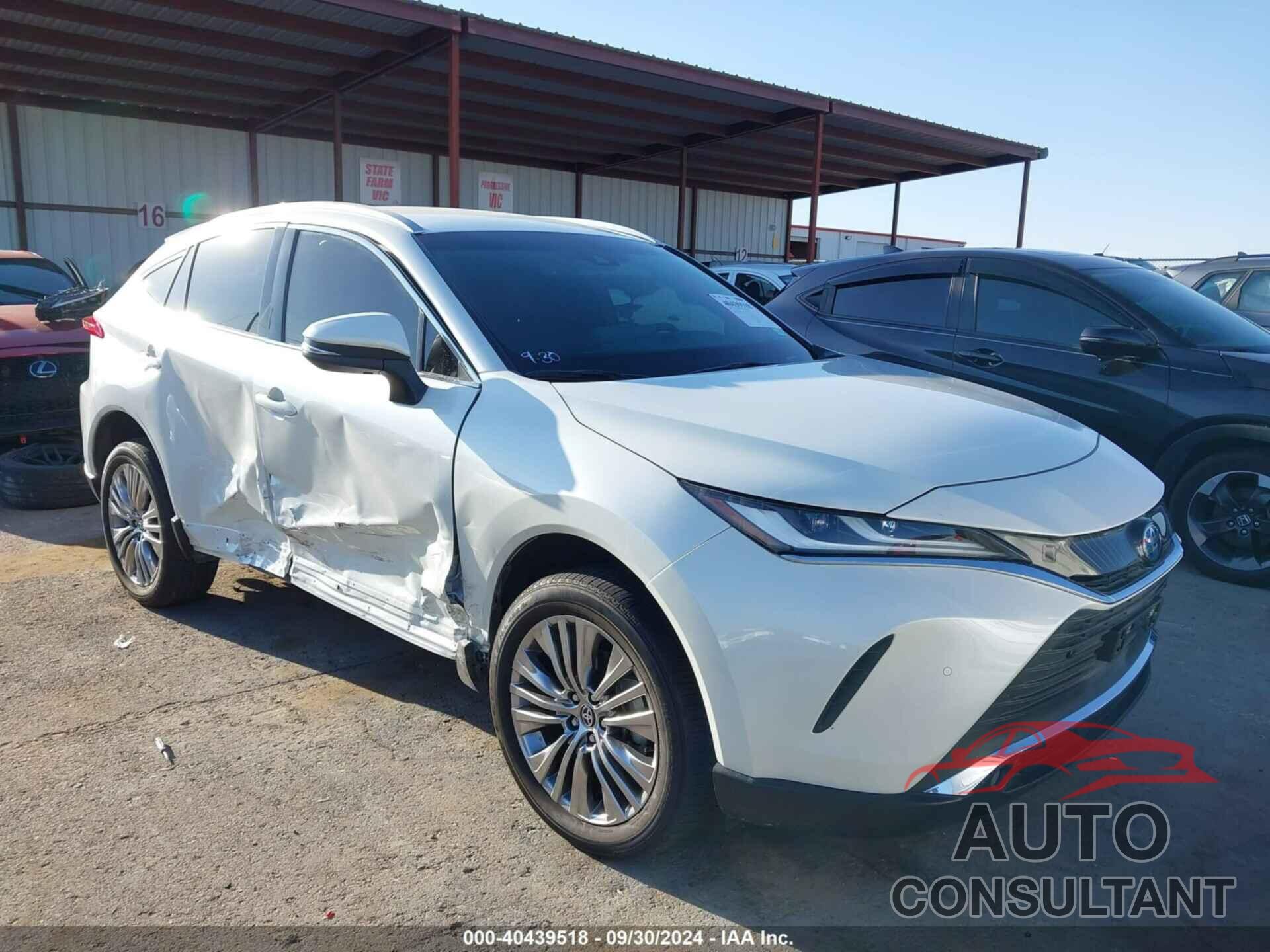 TOYOTA VENZA 2022 - JTEAAAAH5NJ099469