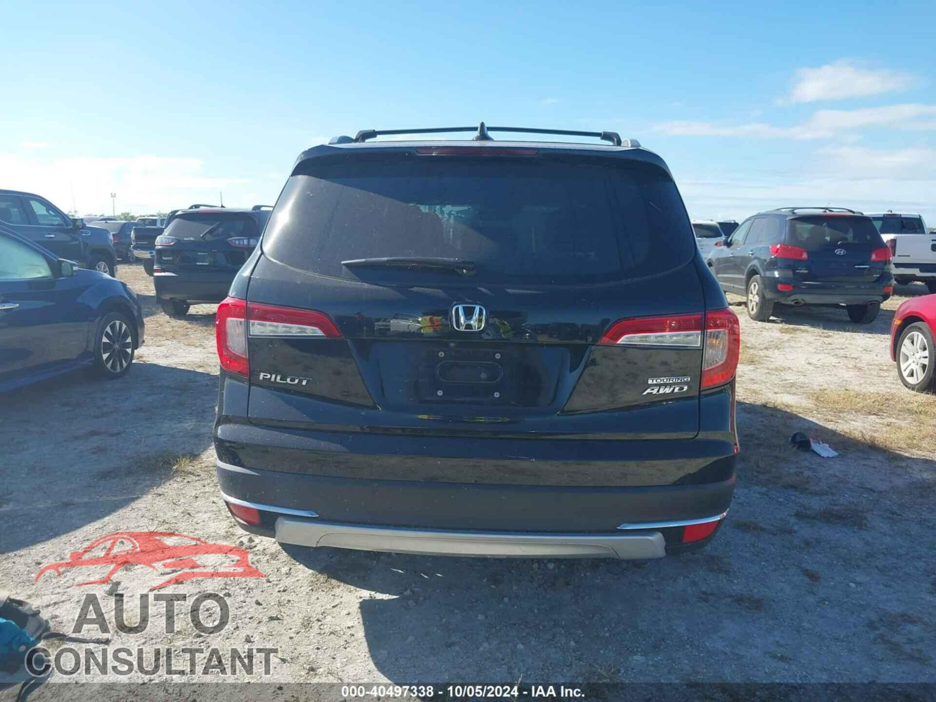 HONDA PILOT 2019 - 5FNYF6H9XKB013169