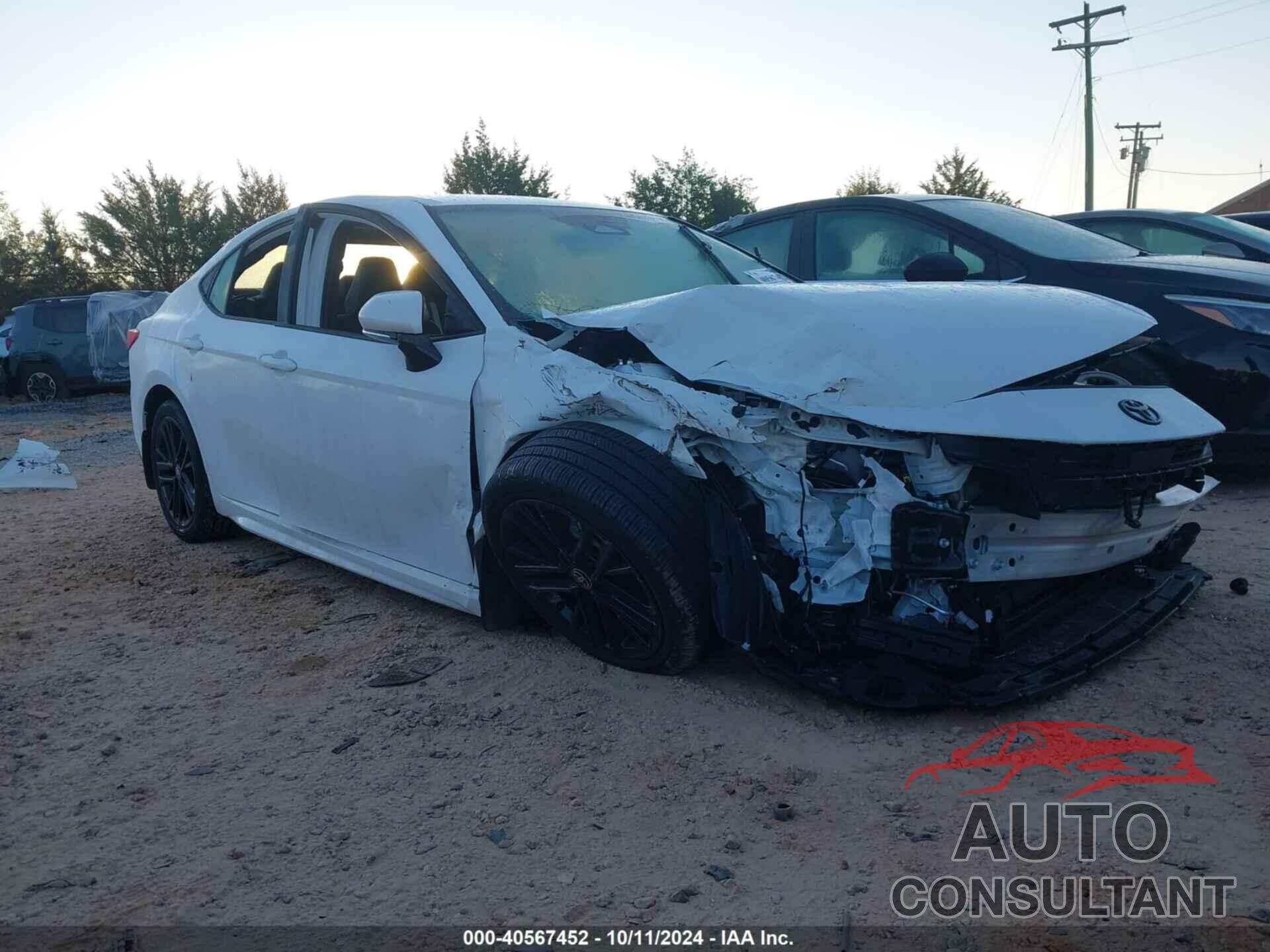 TOYOTA CAMRY 2025 - 4T1DAACKXSU511918