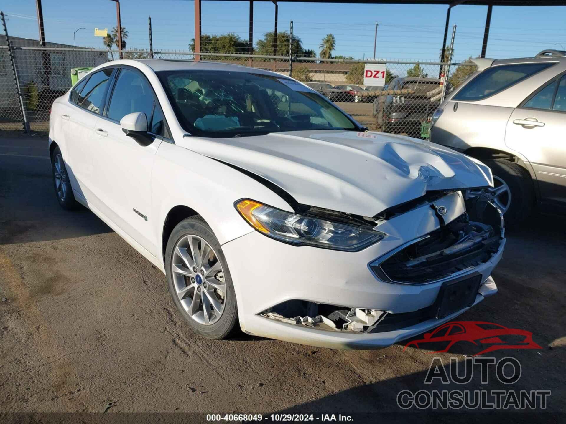 FORD FUSION HYBRID 2017 - 3FA6P0LU4HR356229