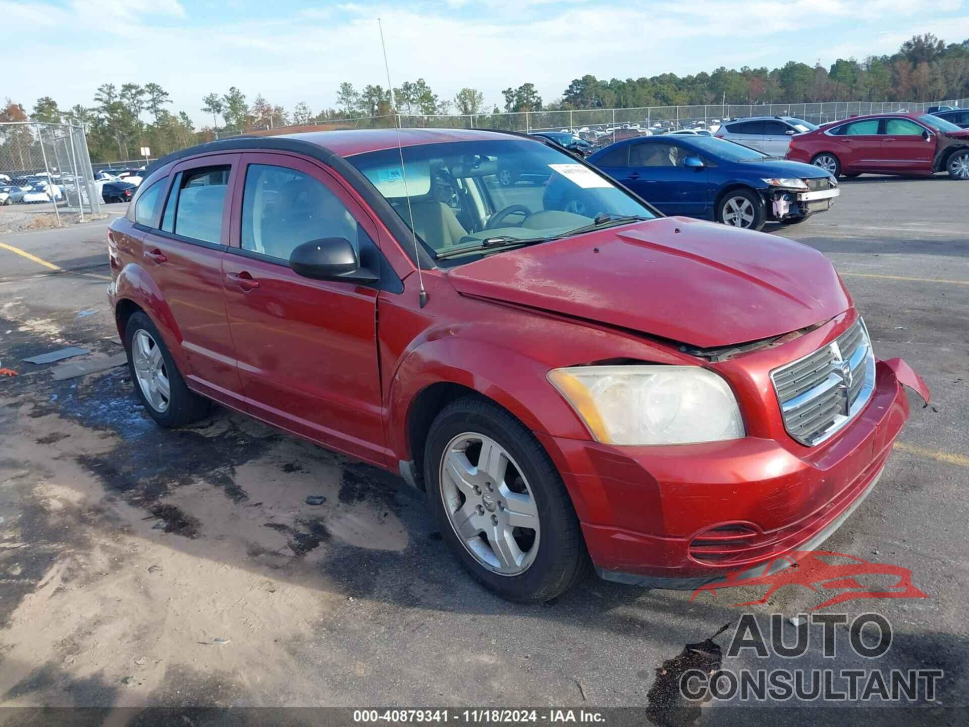 DODGE CALIBER 2009 - 1B3HB48AX9D181861